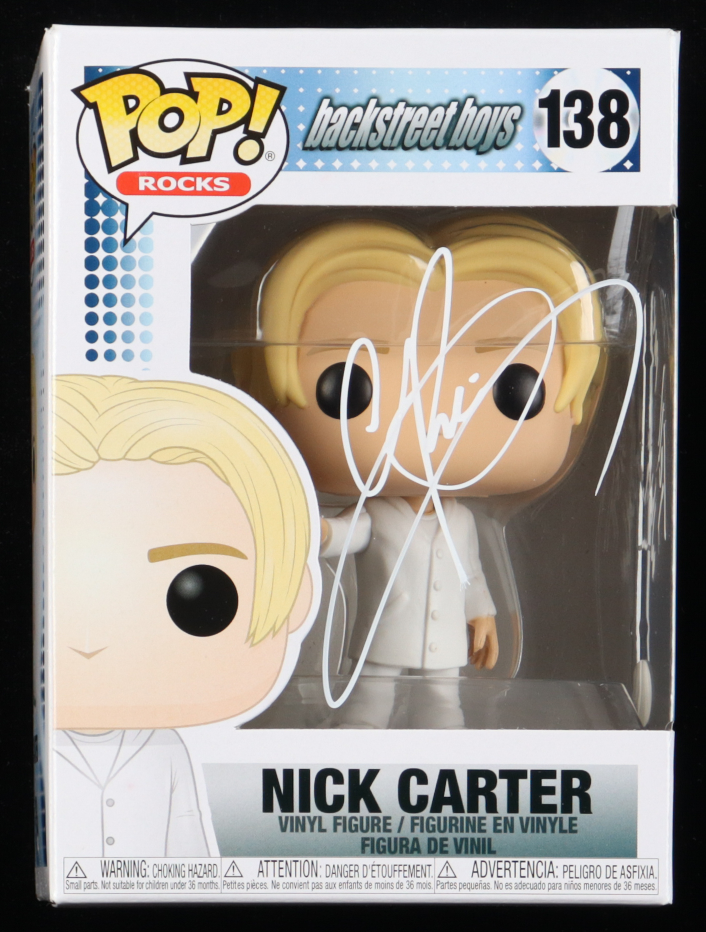 Howie Dorough, Nick Carter & AJ McLean Signed Set of (3) "The Backstreet Boys" #138, #141 & #142 Funko Pop! Vinyl Figures (JSA) at PristineAuction.com Howie Dorough, Nick Carter & AJ McLean Signed Set of (3) "The Backstreet Boys" #138, #141 & #142 Funko Pop! Vinyl Figures (JSA) at PristineAuction.com