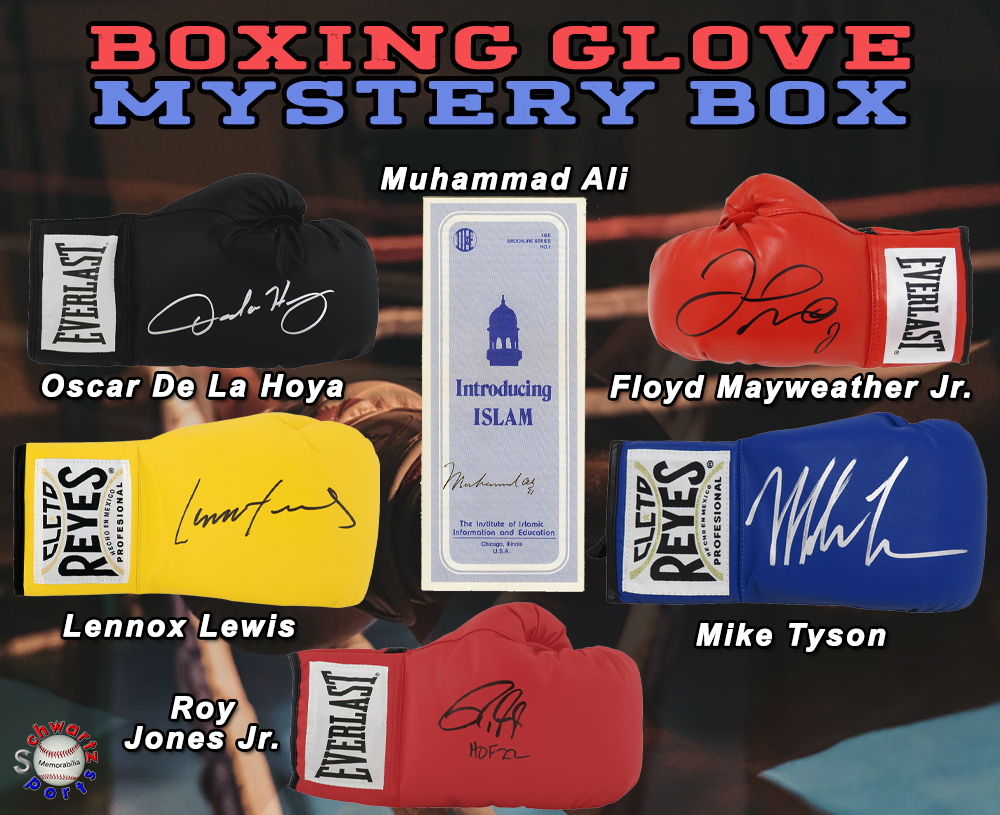 Boxing Glove Signed Mystery Box - Series 23 (Limited to 150) – Schwartz Sports at PristineAuction.com Boxing Glove Signed Mystery Box - Series 23 (Limited to 150) – Schwartz Sports at PristineAuction.com