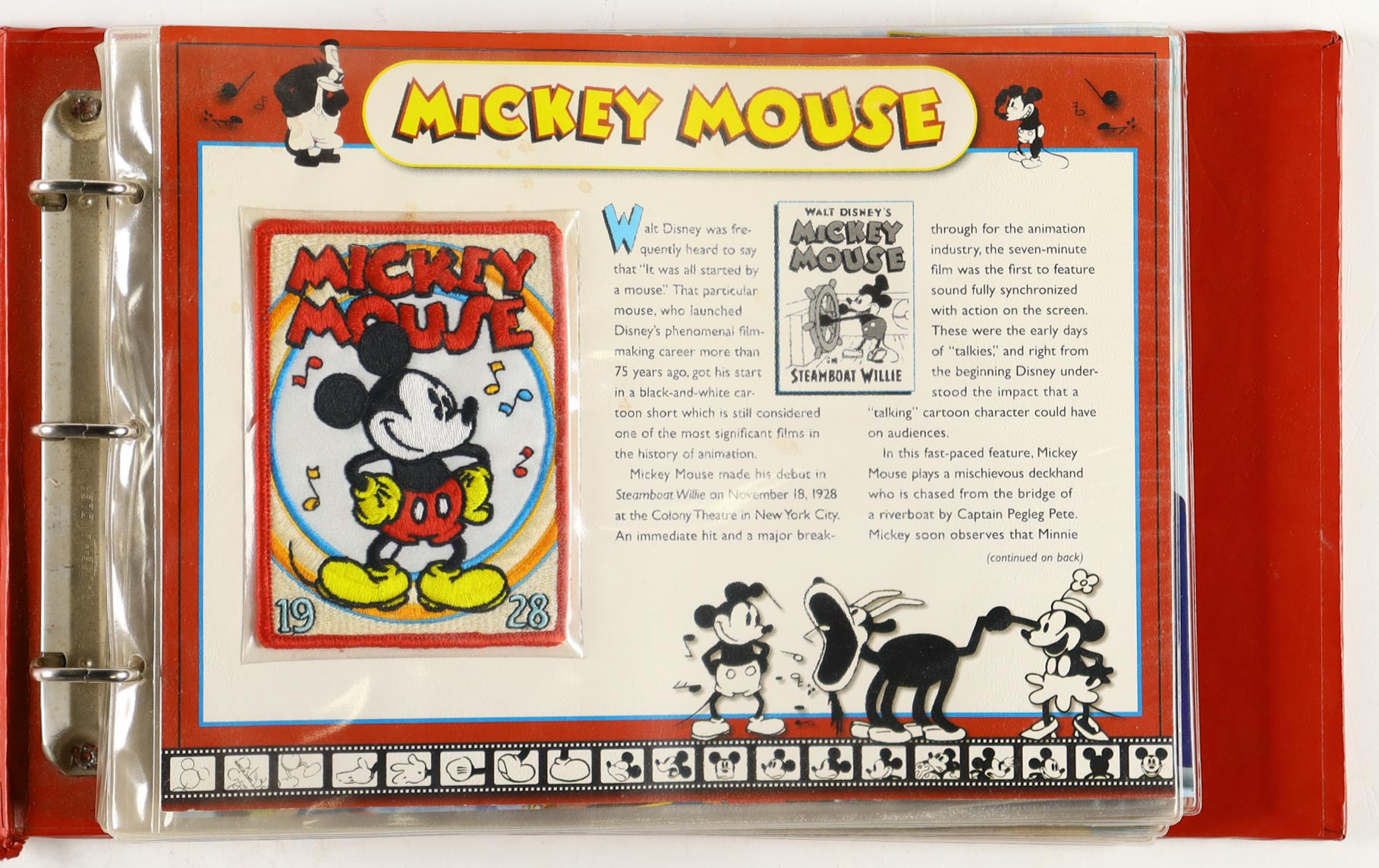 Complete Set of (17) Willabee & Ward "Disney Patch Collection" with Presentation Binder at PristineAuction.com Complete Set of (17) Willabee & Ward "Disney Patch Collection" with Presentation Binder at PristineAuction.com