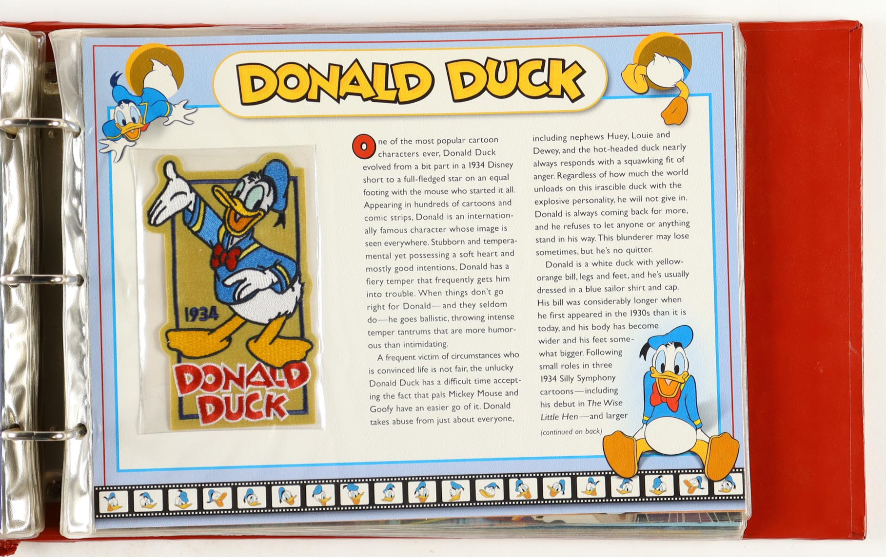 Complete Set of (17) Willabee & Ward "Disney Patch Collection" with Presentation Binder at PristineAuction.com Complete Set of (17) Willabee & Ward "Disney Patch Collection" with Presentation Binder at PristineAuction.com