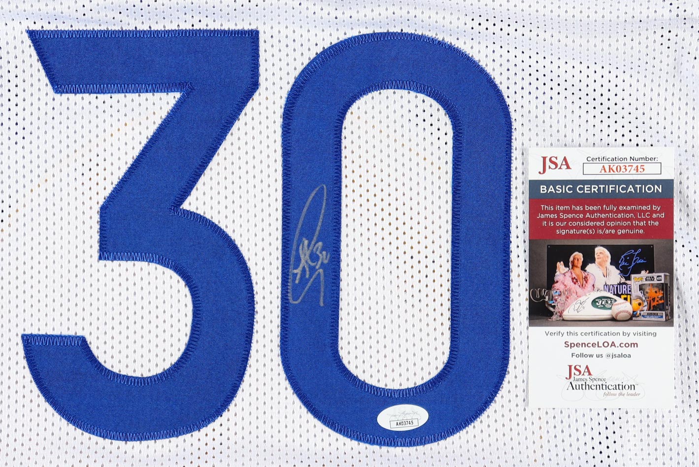 Stephen Curry Signed Jersey (JSA) at PristineAuction.com Stephen Curry Signed Jersey (JSA) at PristineAuction.com