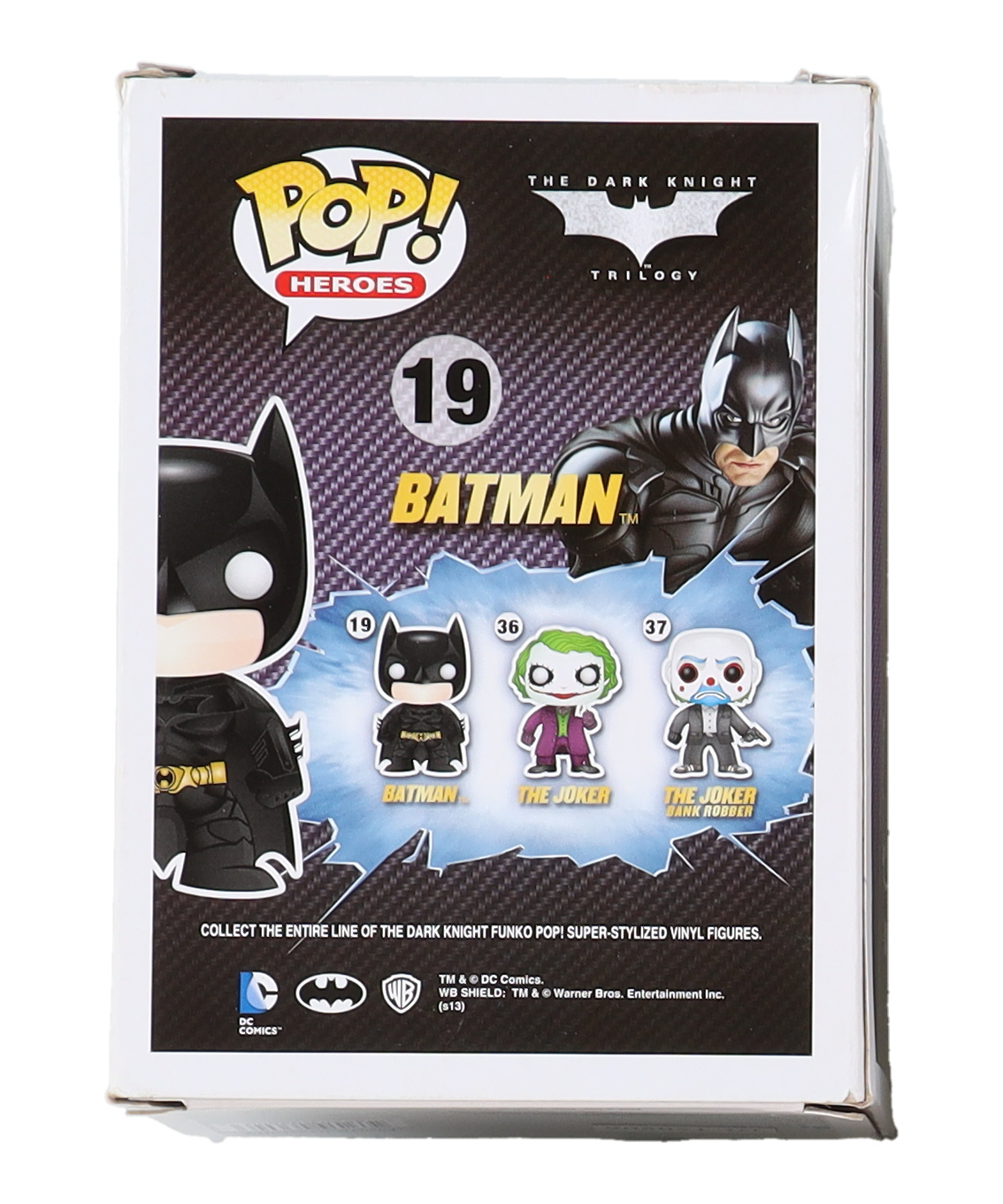 Christian Bale Signed "The Dark Knight Trilogy" #19 Batman Funko Pop! Vinyl Figure (PSA) at PristineAuction.com Christian Bale Signed "The Dark Knight Trilogy" #19 Batman Funko Pop! Vinyl Figure (PSA) at PristineAuction.com