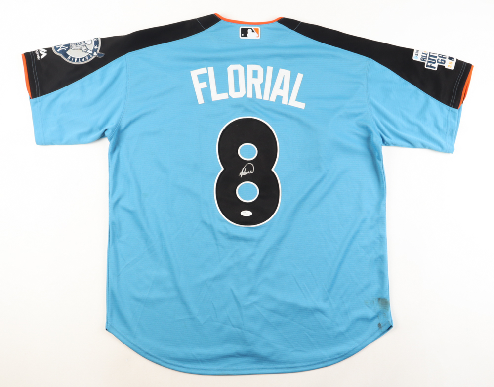 Estevan Florial Signed Jersey (JSA) at PristineAuction.com Estevan Florial Signed Jersey (JSA) at PristineAuction.com