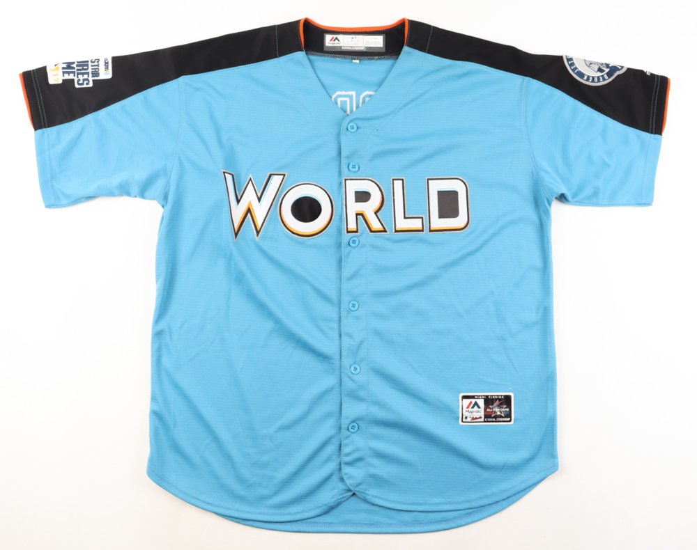 Estevan Florial Signed Jersey (JSA) at PristineAuction.com Estevan Florial Signed Jersey (JSA) at PristineAuction.com