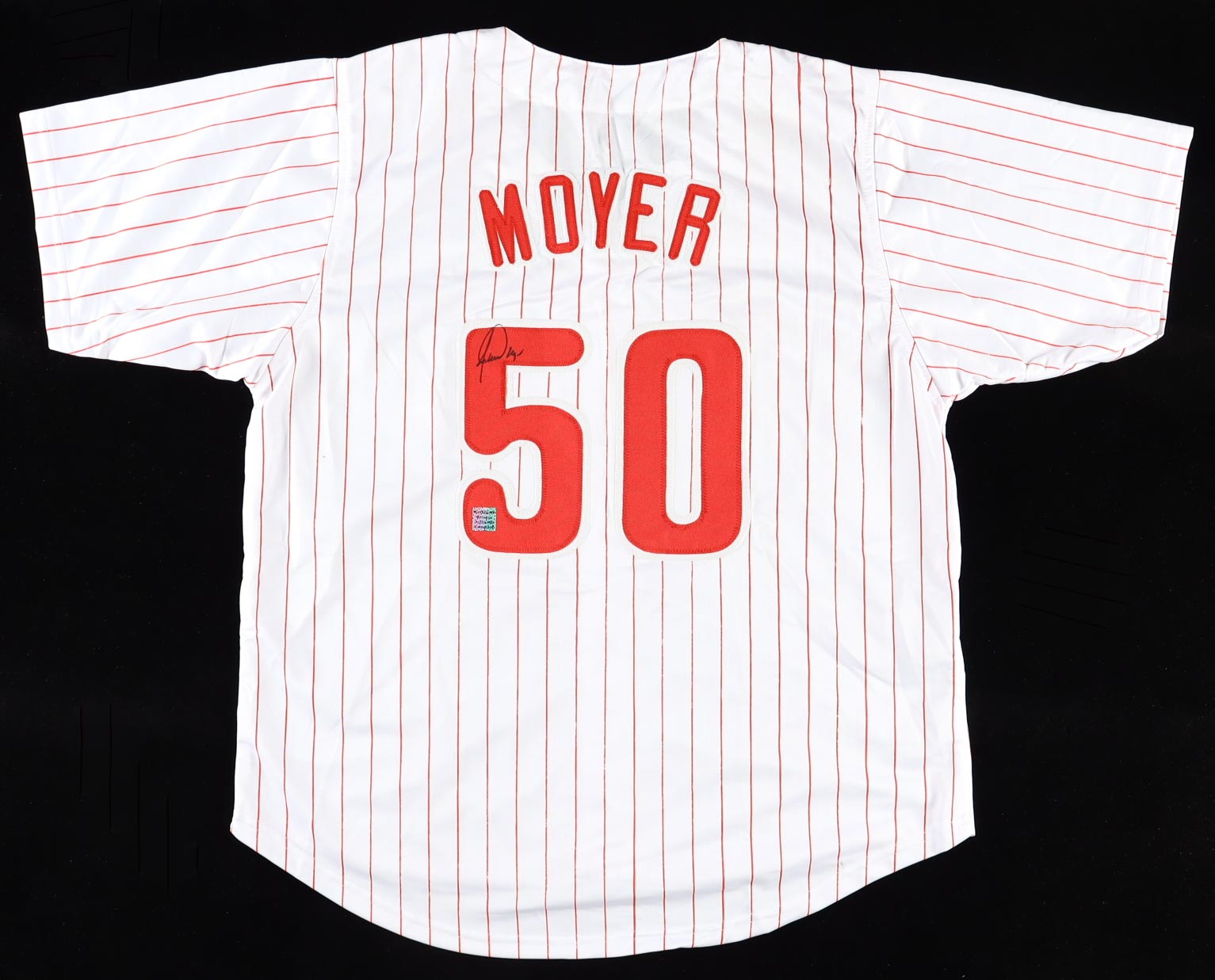 Jamie Moyer Signed Jersey (Playball Ink) at PristineAuction.com Jamie Moyer Signed Jersey (Playball Ink) at PristineAuction.com