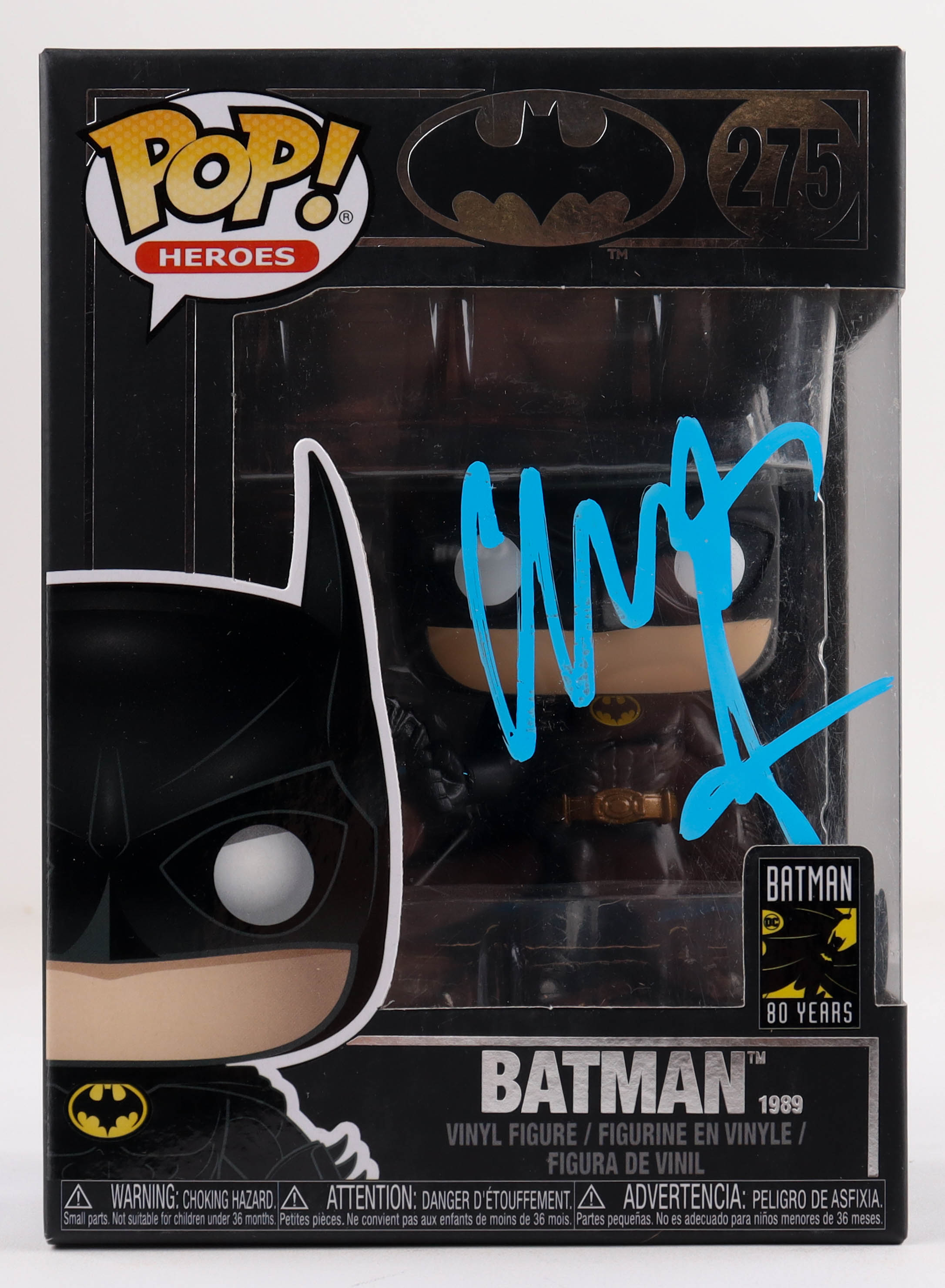 Christian Bale Signed "Batman" #275 Batman Funko Pop! Vinyl Figure (Beckett) at PristineAuction.com Christian Bale Signed "Batman" #275 Batman Funko Pop! Vinyl Figure (Beckett) at PristineAuction.com