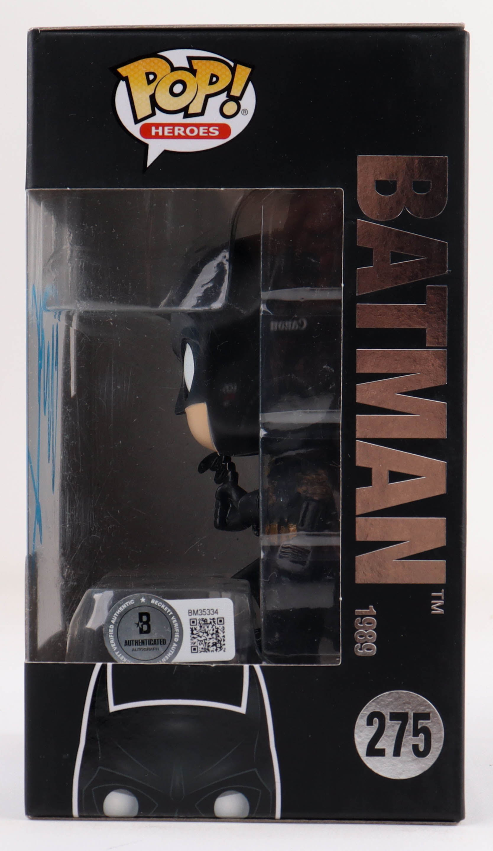 Christian Bale Signed "Batman" #275 Batman Funko Pop! Vinyl Figure (Beckett) at PristineAuction.com Christian Bale Signed "Batman" #275 Batman Funko Pop! Vinyl Figure (Beckett) at PristineAuction.com