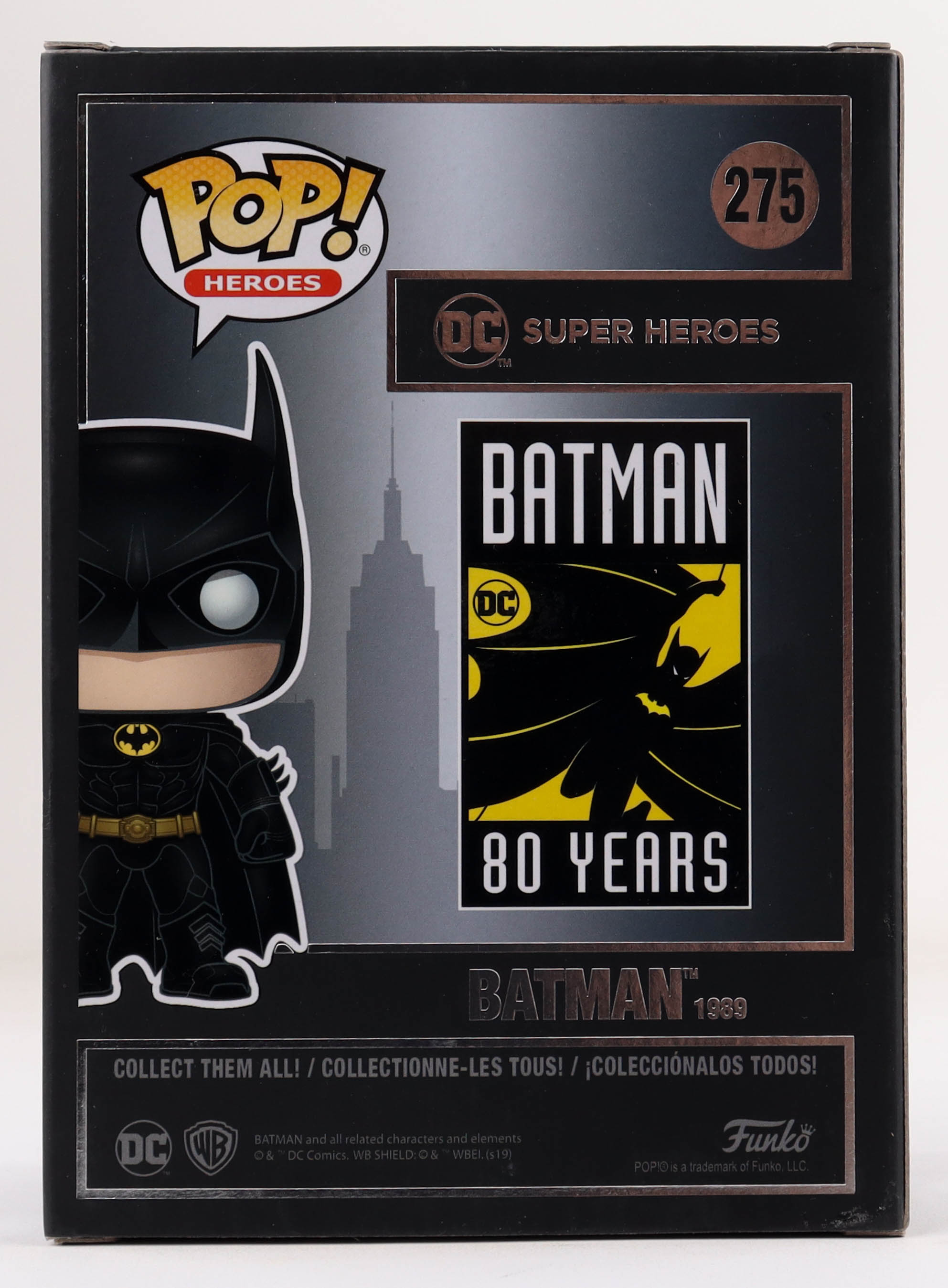 Christian Bale Signed "Batman" #275 Batman Funko Pop! Vinyl Figure (Beckett) at PristineAuction.com Christian Bale Signed "Batman" #275 Batman Funko Pop! Vinyl Figure (Beckett) at PristineAuction.com