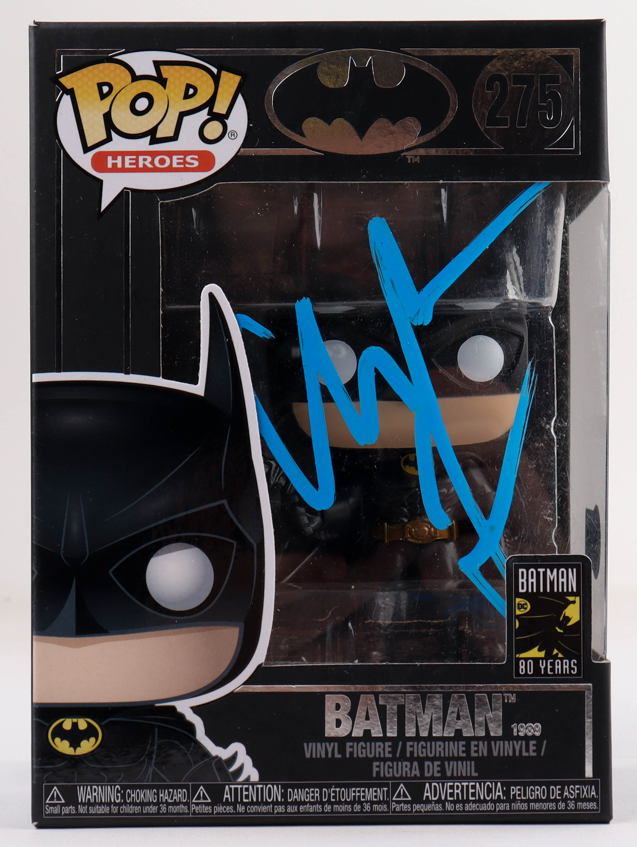 Christian Bale Signed "Batman" #275 Batman Funko Pop! Vinyl Figure (Beckett) at PristineAuction.com Christian Bale Signed "Batman" #275 Batman Funko Pop! Vinyl Figure (Beckett) at PristineAuction.com
