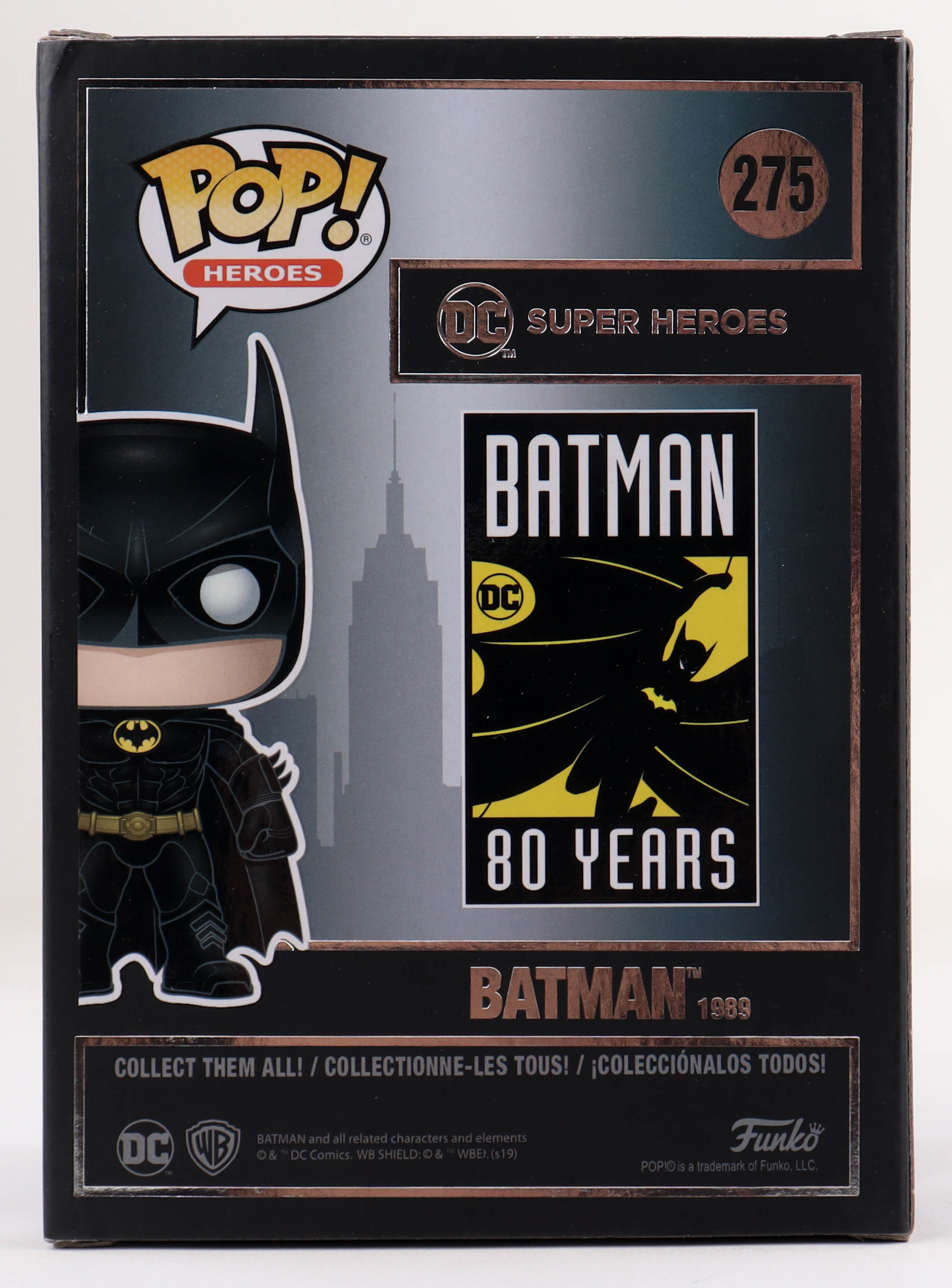Christian Bale Signed "Batman" #275 Batman Funko Pop! Vinyl Figure (Beckett) at PristineAuction.com Christian Bale Signed "Batman" #275 Batman Funko Pop! Vinyl Figure (Beckett) at PristineAuction.com
