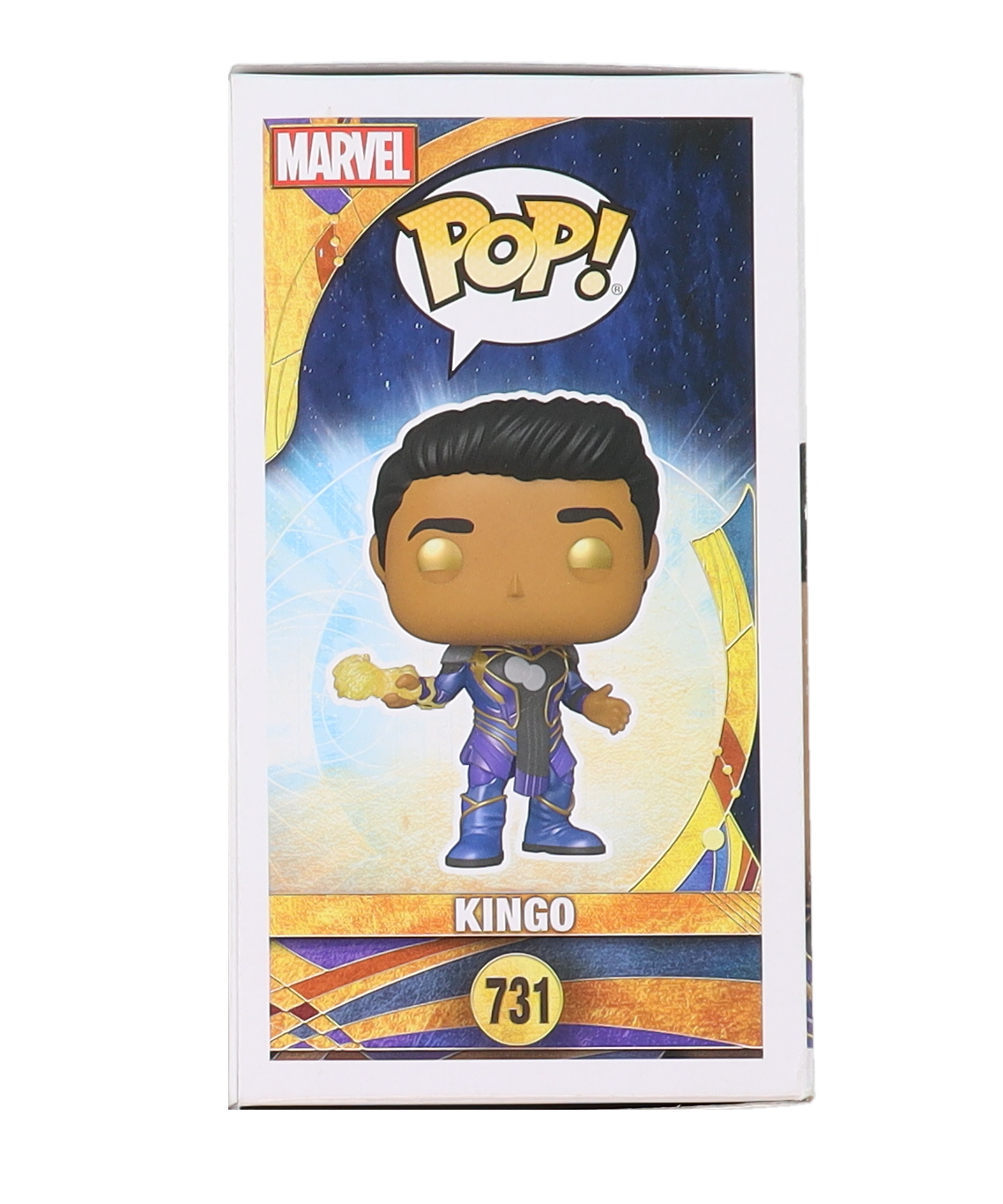 Kumail Nanjiani Signed "Eternals" #731 Kingo Funko Pop! Vinyl Figure (AutographCOA) at PristineAuction.com Kumail Nanjiani Signed "Eternals" #731 Kingo Funko Pop! Vinyl Figure (AutographCOA) at PristineAuction.com