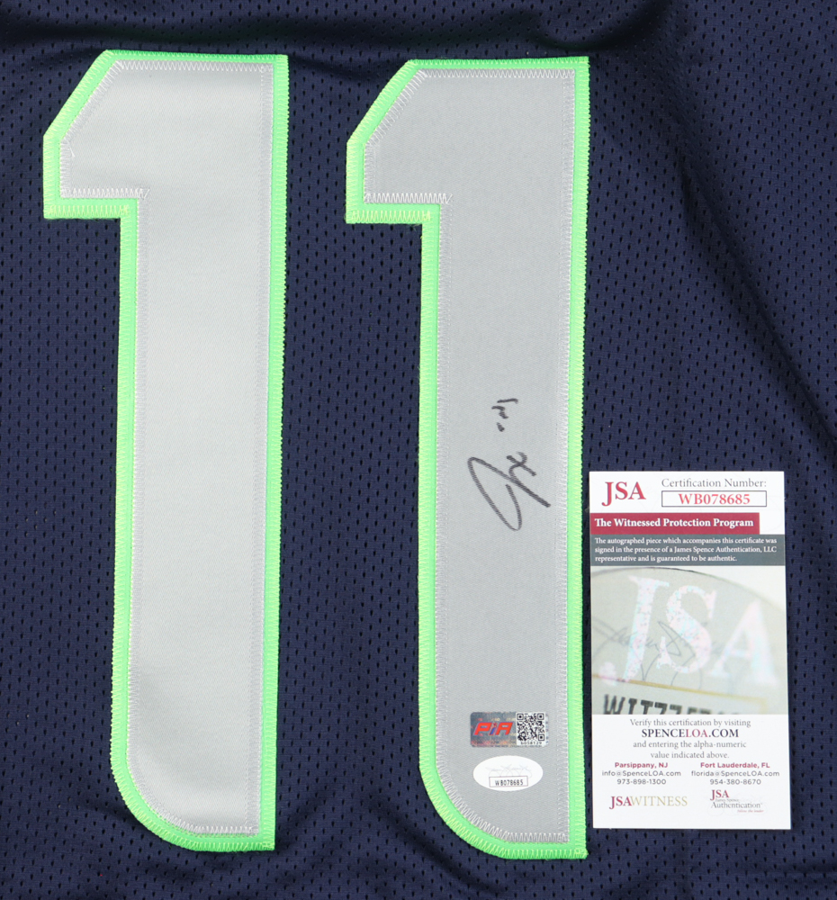 Jaxon Smith-Njigba Signed Jersey (JSA) at PristineAuction.com Jaxon Smith-Njigba Signed Jersey (JSA) at PristineAuction.com