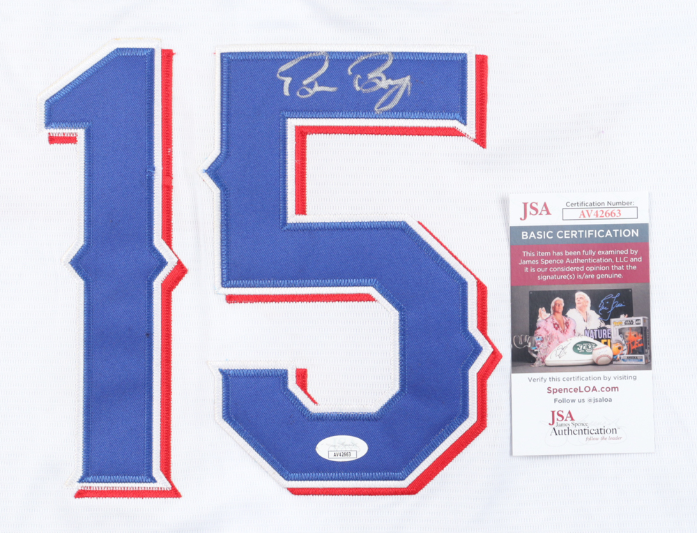 Bruce Bochy Signed Jersey (JSA) at PristineAuction.com Bruce Bochy Signed Jersey (JSA) at PristineAuction.com