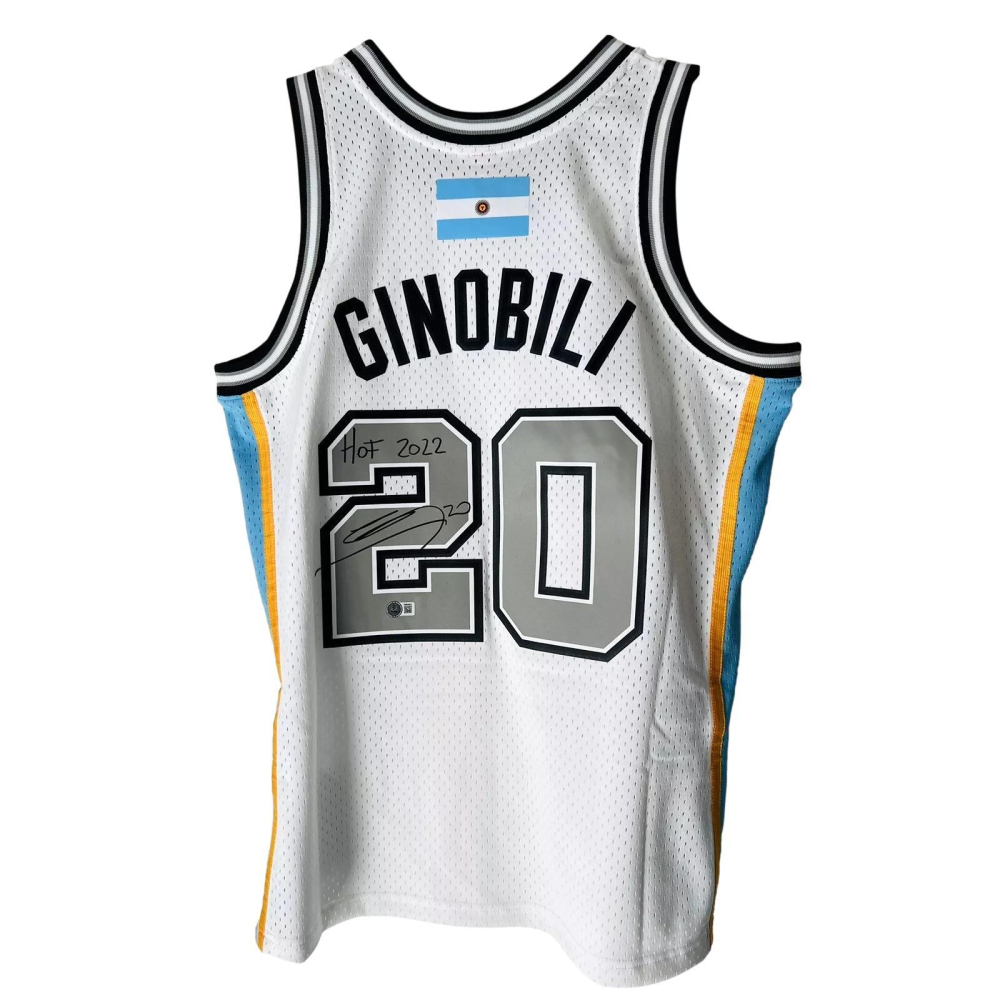 manu ginobili jersey mitchell and ness