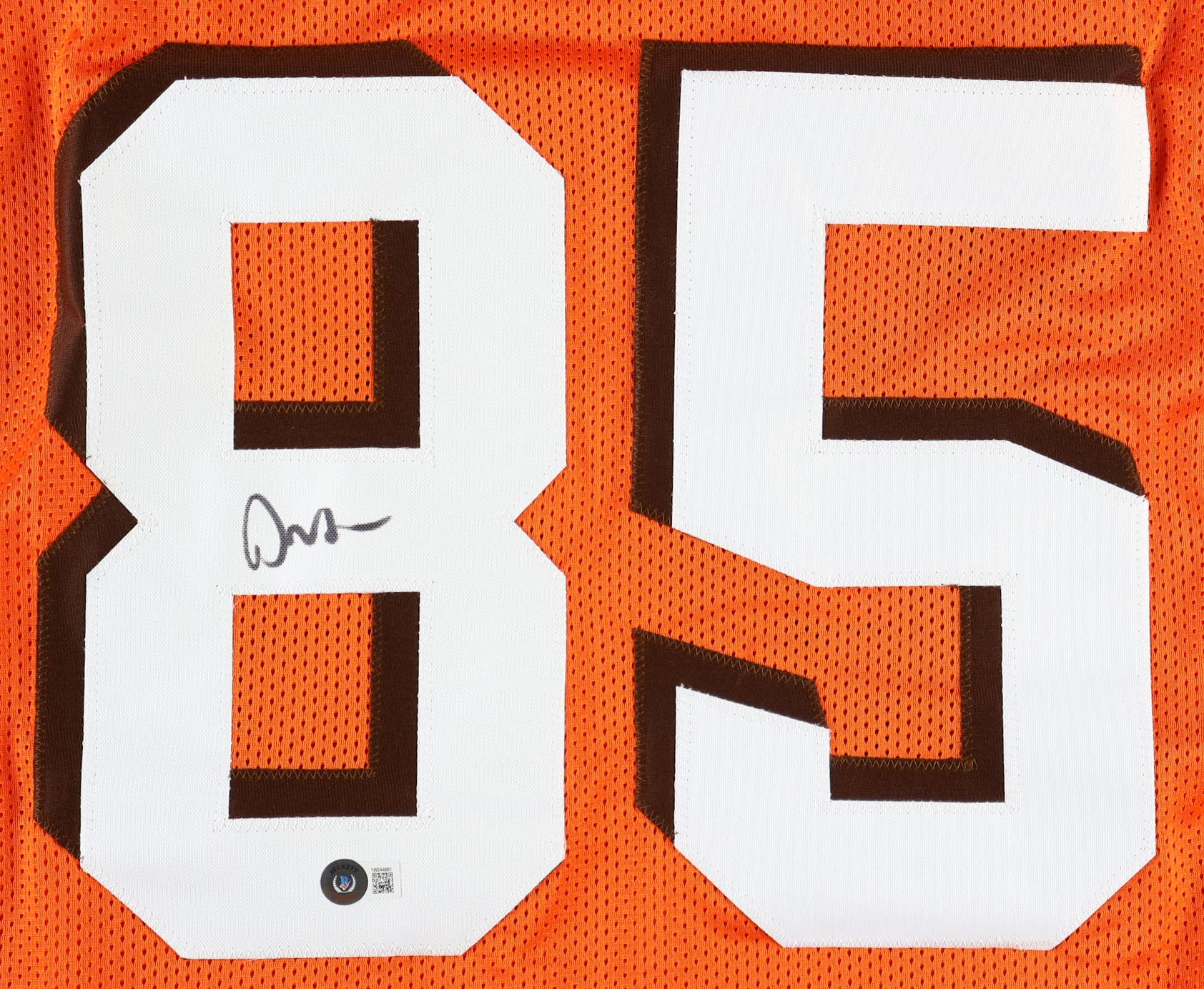 David Njoku Signed Jersey (Beckett) at PristineAuction.com David Njoku Signed Jersey (Beckett) at PristineAuction.com