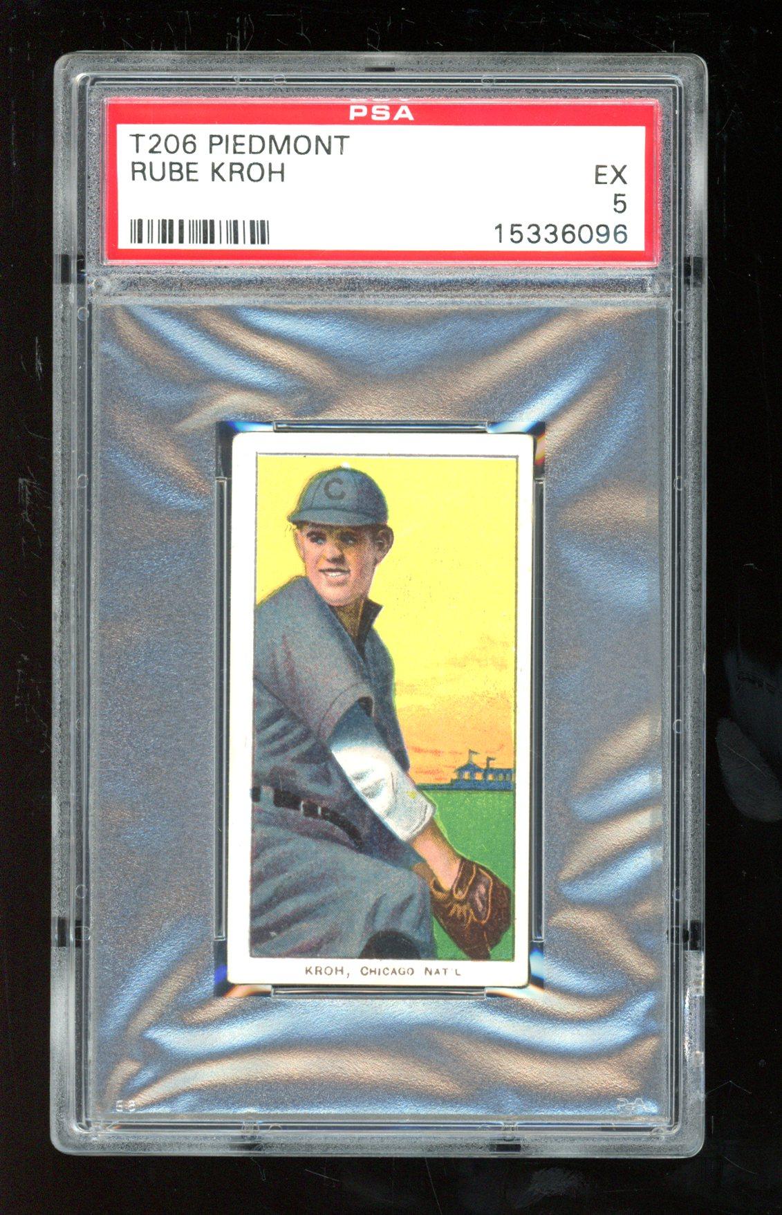 Rube Kroh 3593 T206 Piedmont (PSA 5) at PristineAuction.com Rube Kroh 3593 T206 Piedmont (PSA 5) at PristineAuction.com
