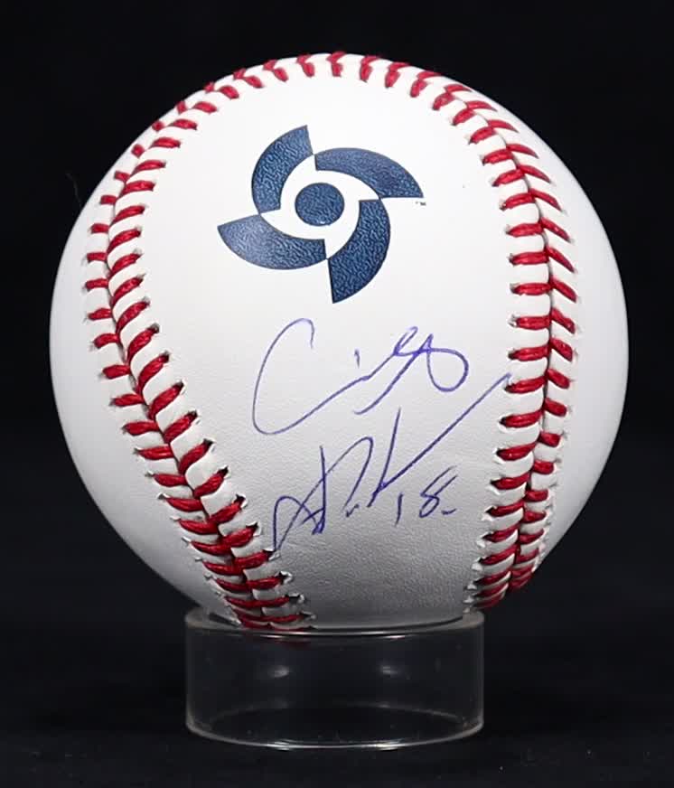 Shohei Ohtani & Yoshinobu Yamamoto Signed 2023 World Baseball Classic Logo Baseball (Fanatics & MLB) at PristineAuction.com Shohei Ohtani & Yoshinobu Yamamoto Signed 2023 World Baseball Classic Logo Baseball (Fanatics & MLB) at PristineAuction.com