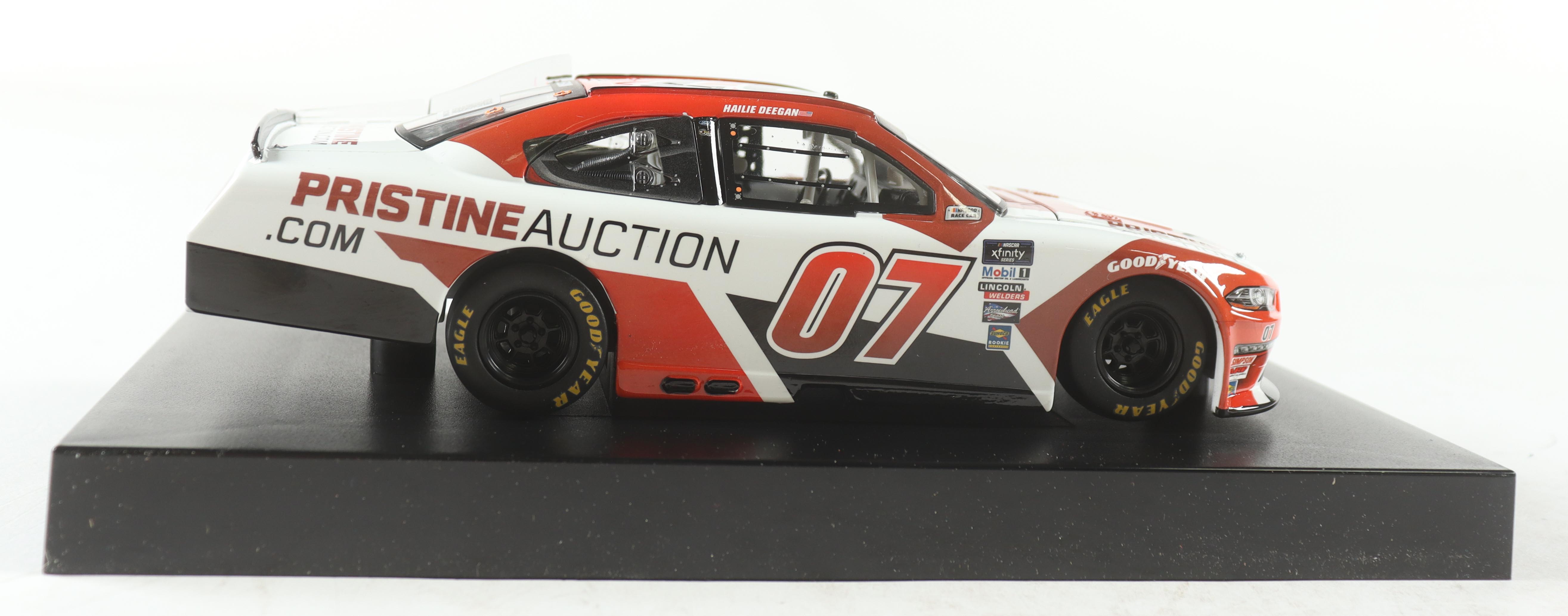 Hailie Deegan Signed LE NASCAR #07 | Xfinity Series | Pristine Auction 2022 Mustang - 1:24 Premium Action Diecast Car (Deegan) at PristineAuction.com Hailie Deegan Signed LE NASCAR #07 | Xfinity Series | Pristine Auction 2022 Mustang - 1:24 Premium Action Diecast Car (Deegan) at PristineAuction.com