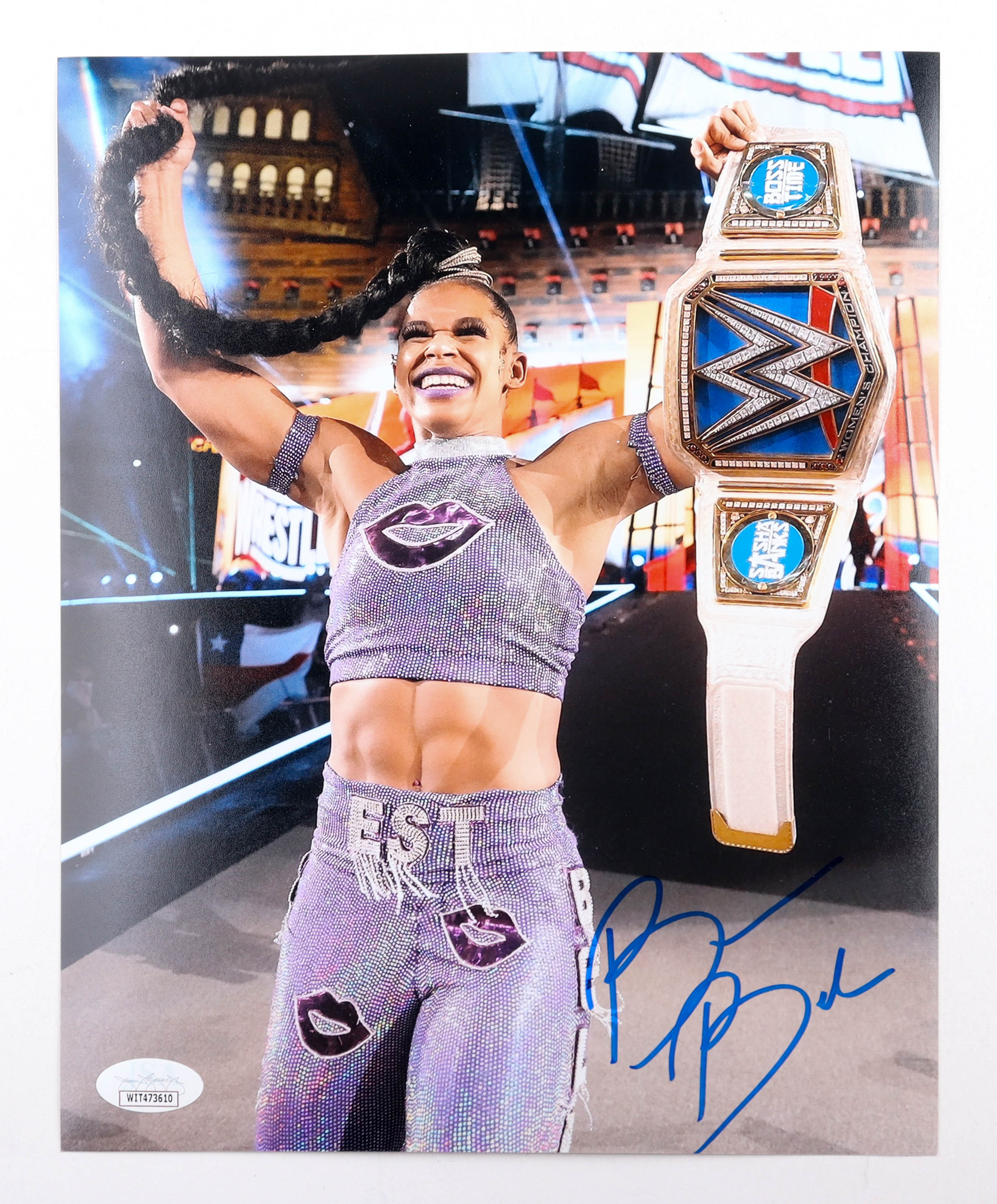 Bianca Belair Signed WWE 8x10 Photo (JSA) at PristineAuction.com Bianca Belair Signed WWE 8x10 Photo (JSA) at PristineAuction.com