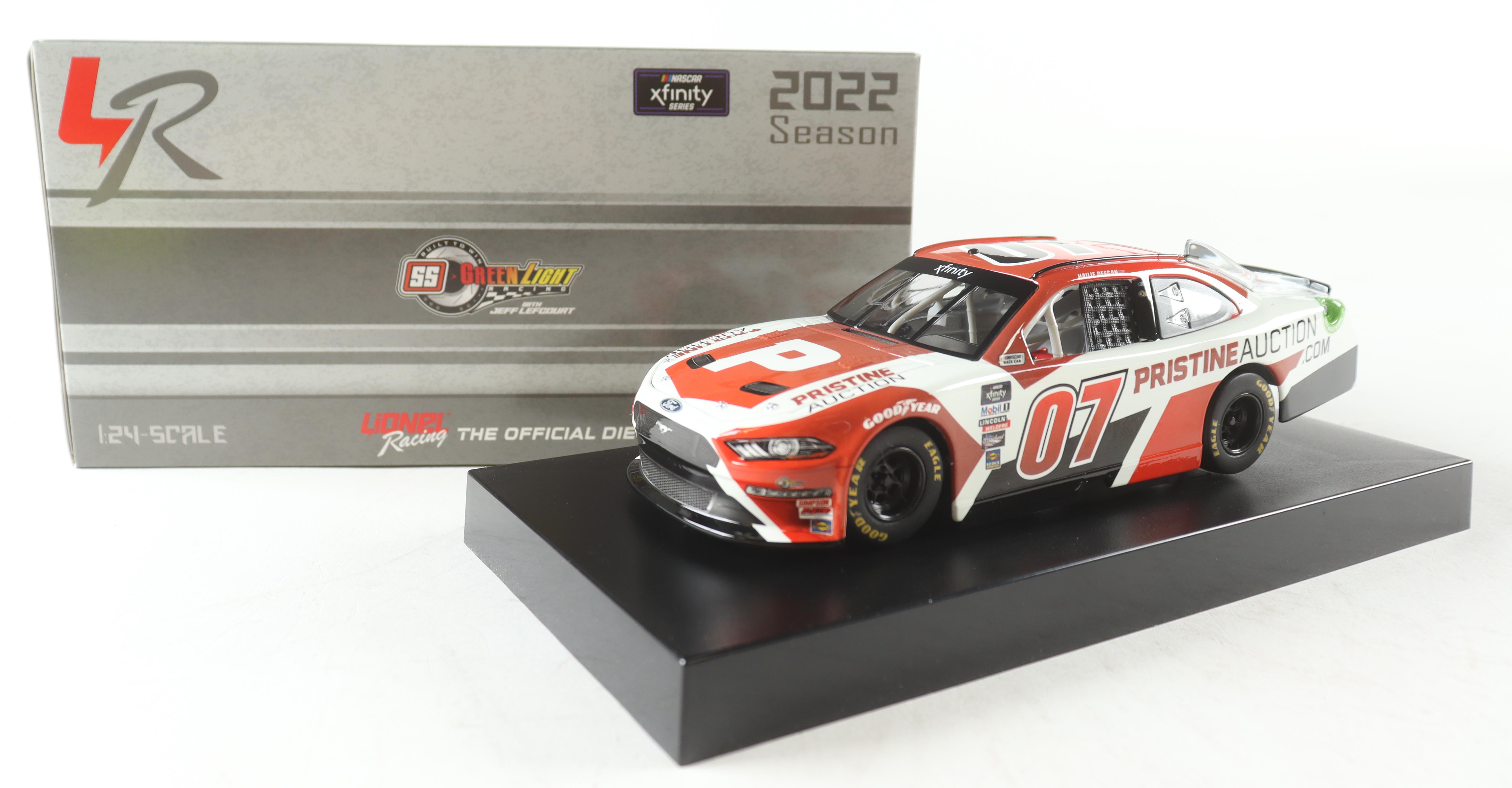 Hailie Deegan Signed LE NASCAR #07 | Xfinity Series | Pristine Auction 2022 Mustang - 1:24 Premium Action Diecast Car (Deegan) at PristineAuction.com Hailie Deegan Signed LE NASCAR #07 | Xfinity Series | Pristine Auction 2022 Mustang - 1:24 Premium Action Diecast Car (Deegan) at PristineAuction.com