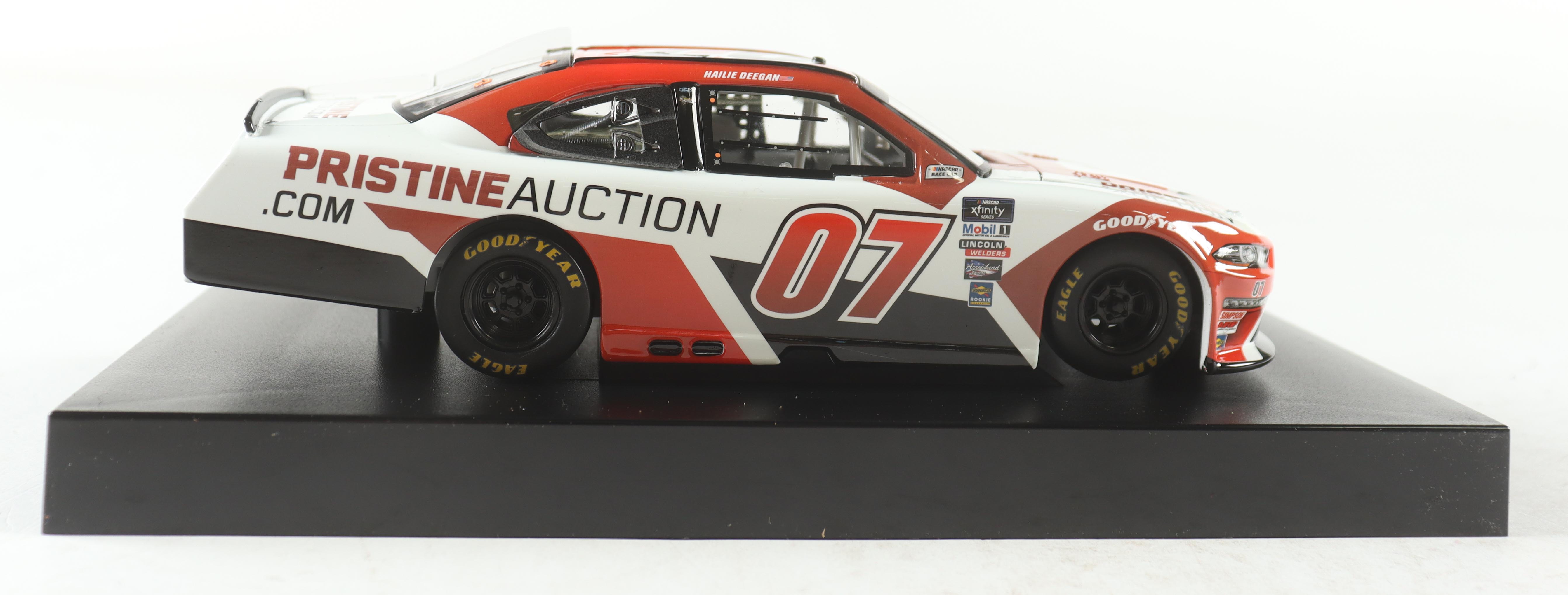 Hailie Deegan Signed LE NASCAR #07 | Xfinity Series | Pristine Auction 2022 Mustang - 1:24 Premium Action Diecast Car (Deegan) at PristineAuction.com Hailie Deegan Signed LE NASCAR #07 | Xfinity Series | Pristine Auction 2022 Mustang - 1:24 Premium Action Diecast Car (Deegan) at PristineAuction.com