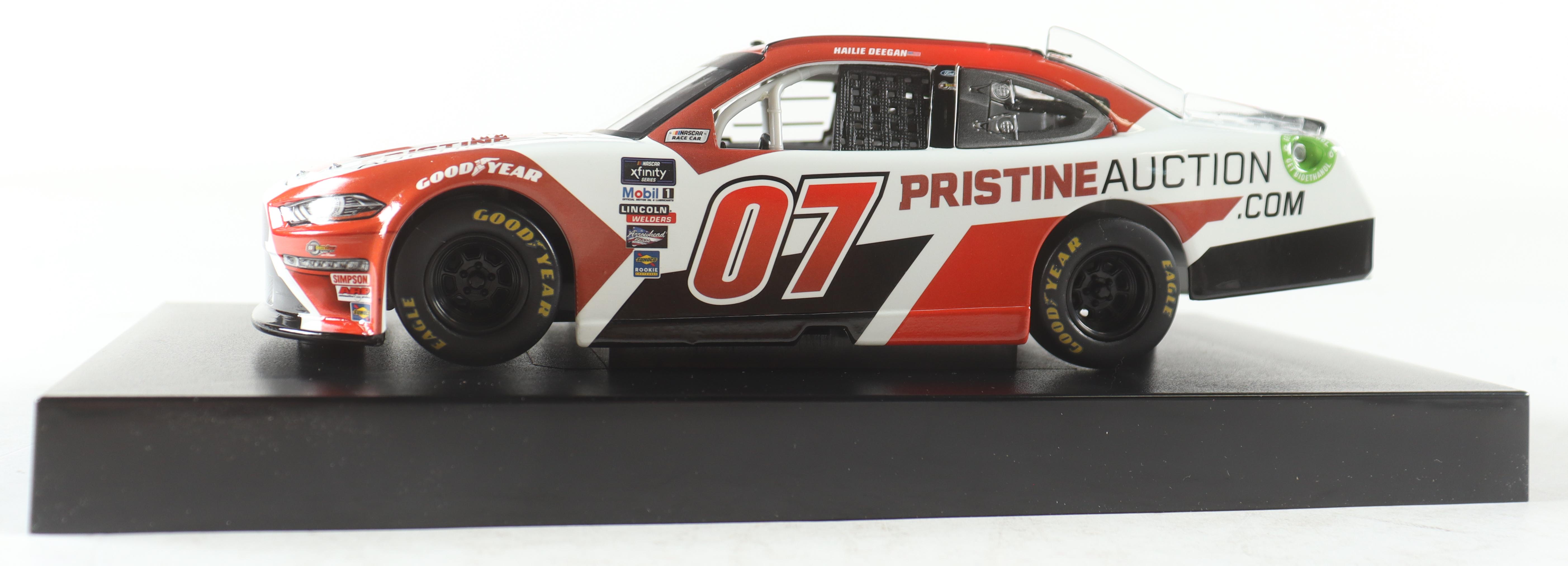 Hailie Deegan Signed LE NASCAR #07 | Xfinity Series | Pristine Auction 2022 Mustang - 1:24 Premium Action Diecast Car (Deegan) at PristineAuction.com Hailie Deegan Signed LE NASCAR #07 | Xfinity Series | Pristine Auction 2022 Mustang - 1:24 Premium Action Diecast Car (Deegan) at PristineAuction.com