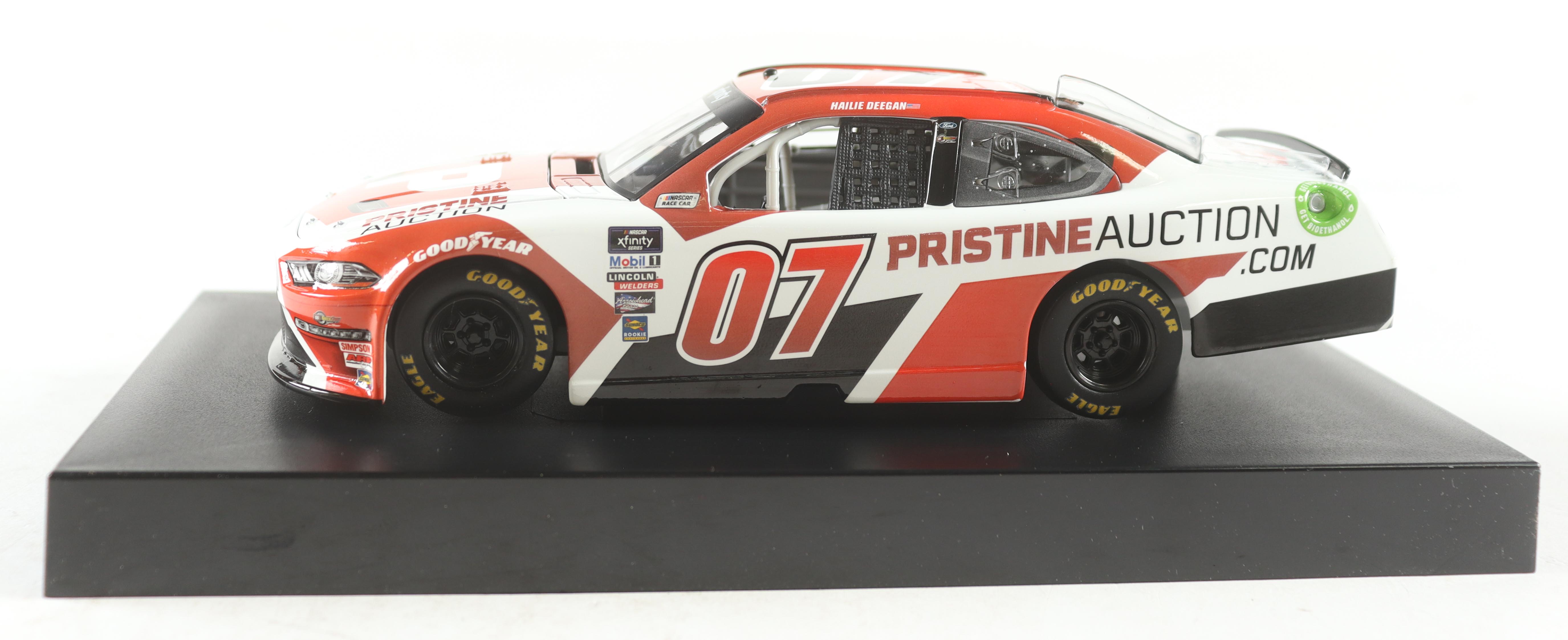 Hailie Deegan Signed LE NASCAR #07 | Xfinity Series | Pristine Auction 2022 Mustang - 1:24 Premium Action Diecast Car (Deegan) at PristineAuction.com Hailie Deegan Signed LE NASCAR #07 | Xfinity Series | Pristine Auction 2022 Mustang - 1:24 Premium Action Diecast Car (Deegan) at PristineAuction.com