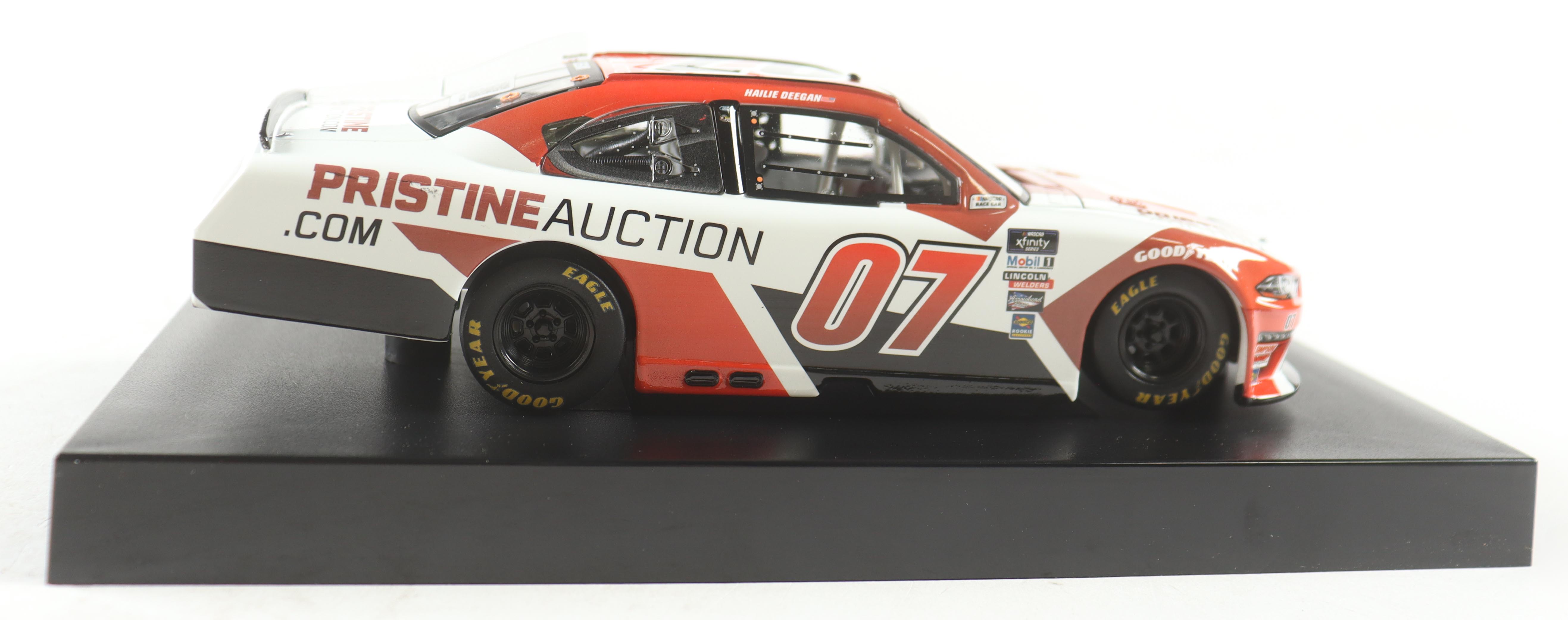 Hailie Deegan Signed LE NASCAR #07 | Xfinity Series | Pristine Auction 2022 Mustang - 1:24 Premium Action Diecast Car (Deegan) at PristineAuction.com Hailie Deegan Signed LE NASCAR #07 | Xfinity Series | Pristine Auction 2022 Mustang - 1:24 Premium Action Diecast Car (Deegan) at PristineAuction.com