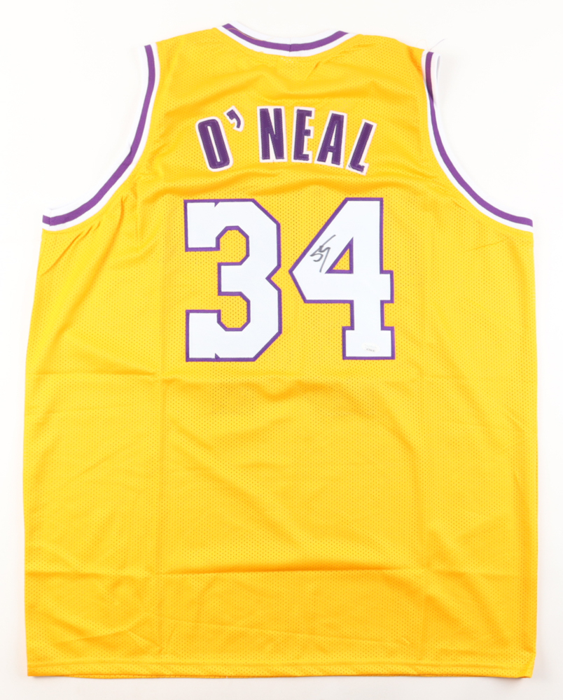 Shaquille O'Neal Signed Jersey (JSA) at PristineAuction.com Shaquille O'Neal Signed Jersey (JSA) at PristineAuction.com