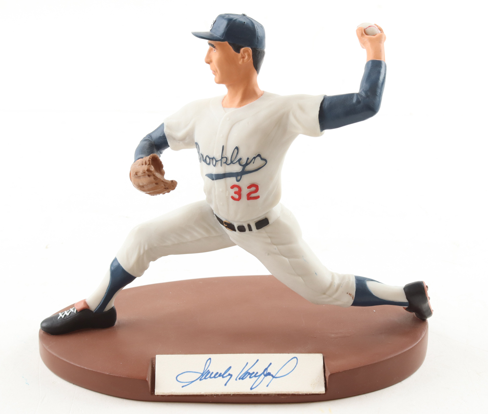 Sandy Koufax Signed Dodgers Salvino Sport Legends Ceramic Figure (Salvino) at PristineAuction.com Sandy Koufax Signed Dodgers Salvino Sport Legends Ceramic Figure (Salvino) at PristineAuction.com