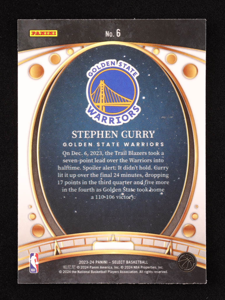Stephen Curry 2023-24 Select Lodestar #6 at PristineAuction.com Stephen Curry 2023-24 Select Lodestar #6 at PristineAuction.com