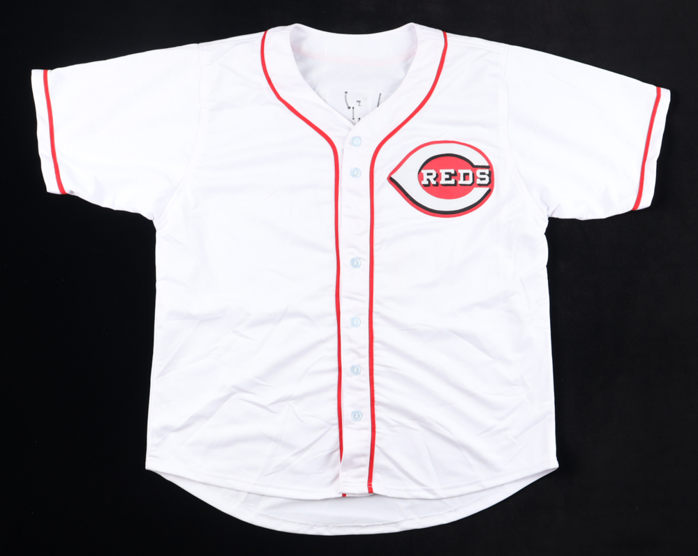 Spencer Steer Signed Jersey (Playball Ink) at PristineAuction.com Spencer Steer Signed Jersey (Playball Ink) at PristineAuction.com