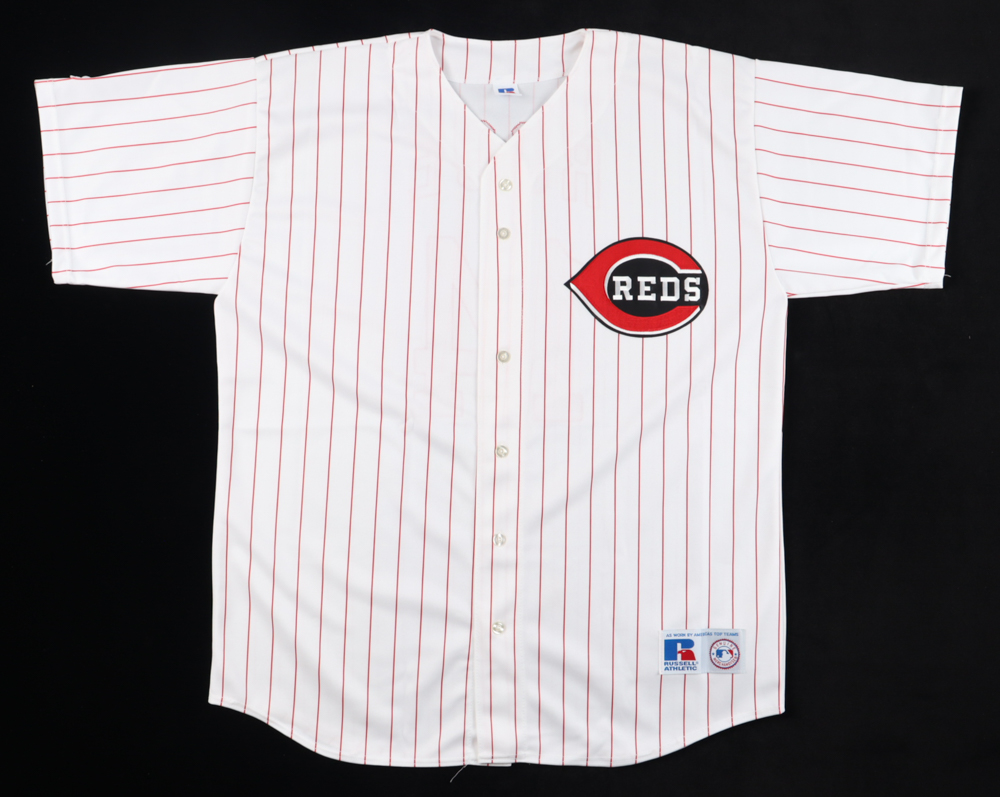 Pete Rose Signed Reds Jersey (Mounted Memories) at PristineAuction.com Pete Rose Signed Reds Jersey (Mounted Memories) at PristineAuction.com