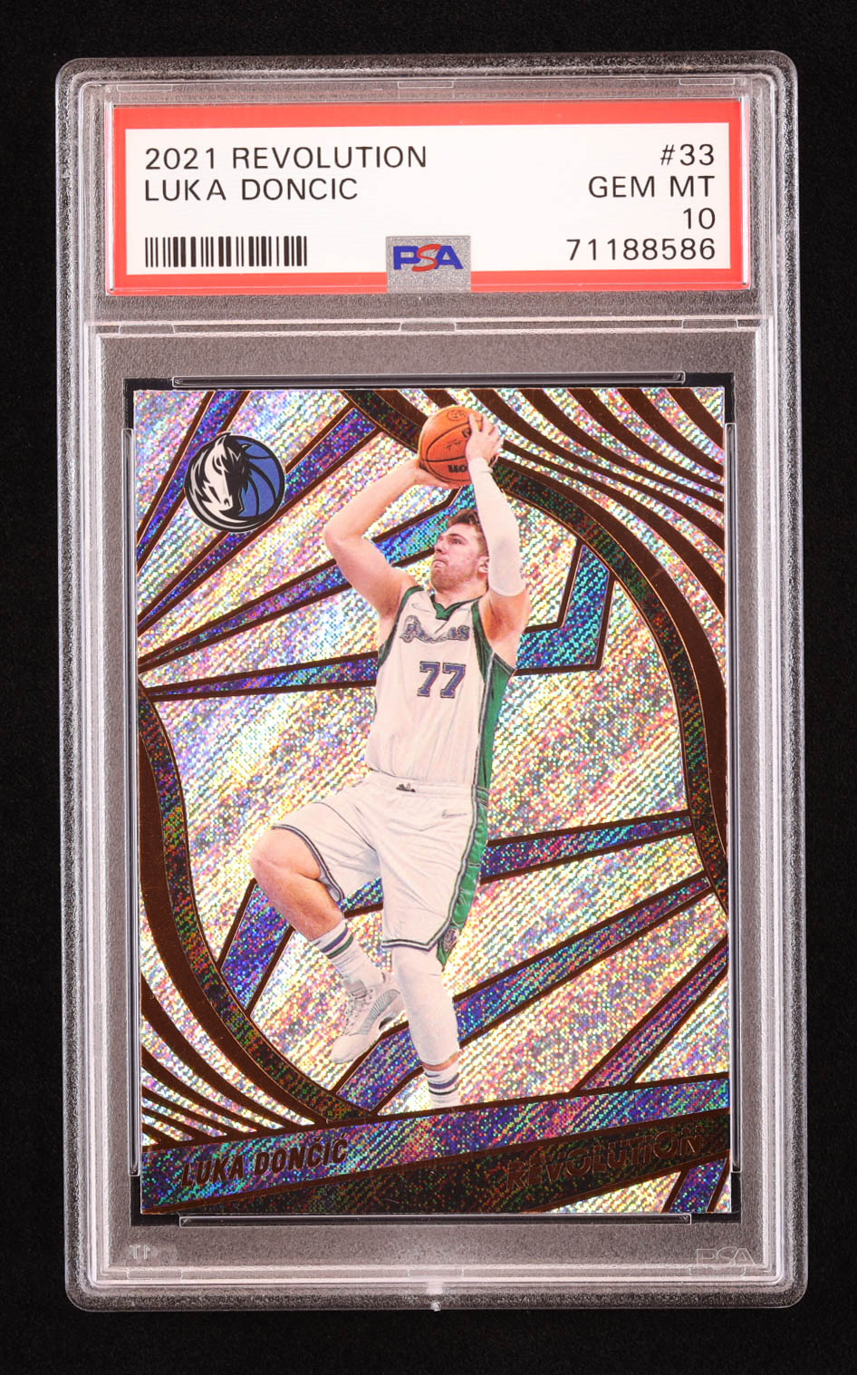 Luka Doncic 2021-22 Panini Revolution #33 (PSA 10) at PristineAuction.com Luka Doncic 2021-22 Panini Revolution #33 (PSA 10) at PristineAuction.com