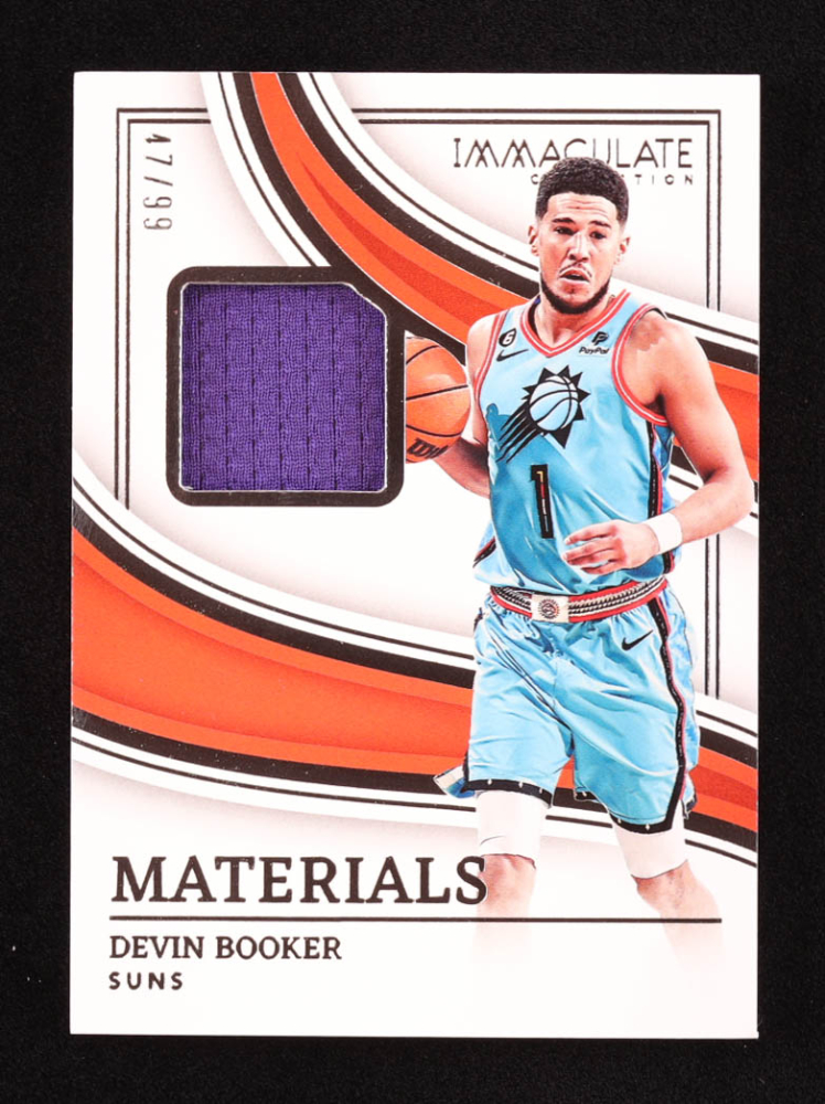 Devin Booker 2022-23 Panini Immaculate Collections Materials #ICMDBK #47/99