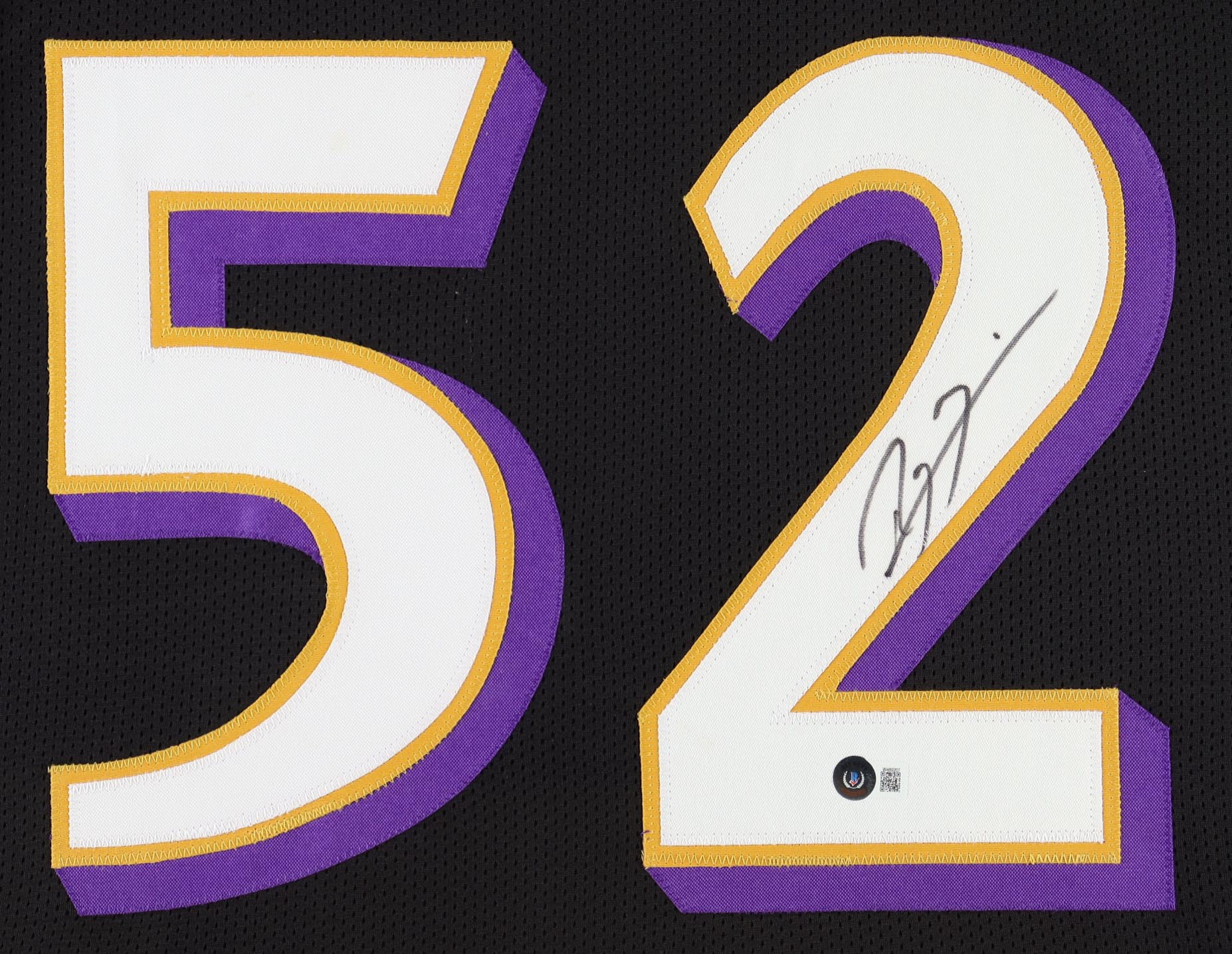 Ray Lewis Signed Custom Framed Jersey Display (Beckett) at PristineAuction.com Ray Lewis Signed Custom Framed Jersey Display (Beckett) at PristineAuction.com