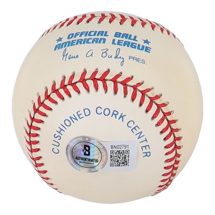 Tim Salmon Signed OAL Baseball (Beckett) at PristineAuction.com Tim Salmon Signed OAL Baseball (Beckett) at PristineAuction.com