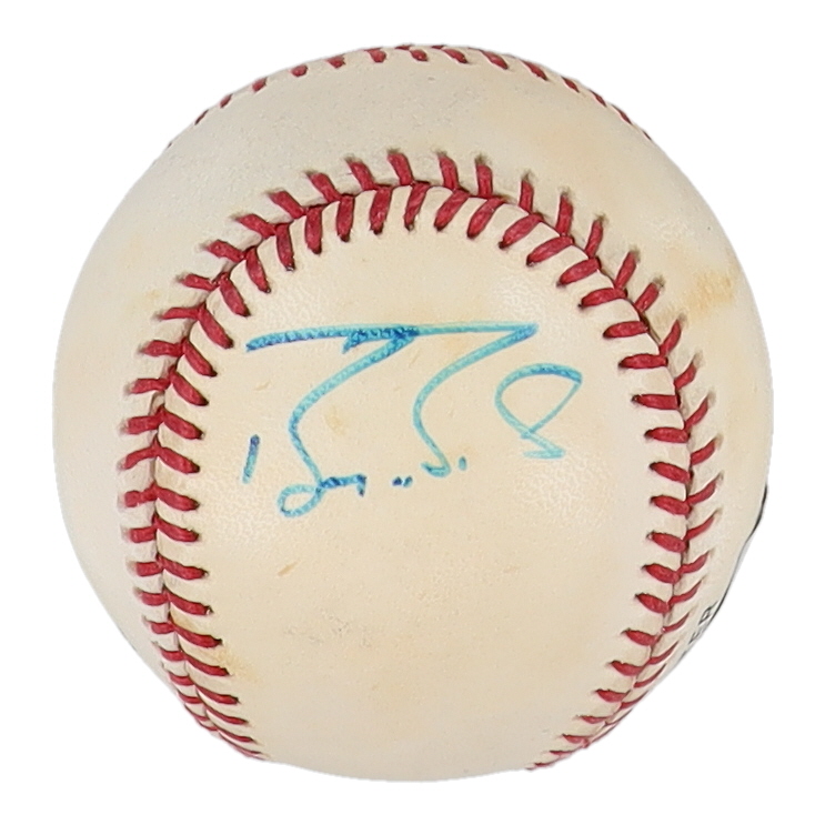 Barry Bonds & Bobby Bonds Signed ONL Baseball (Beckett) at PristineAuction.com Barry Bonds & Bobby Bonds Signed ONL Baseball (Beckett) at PristineAuction.com