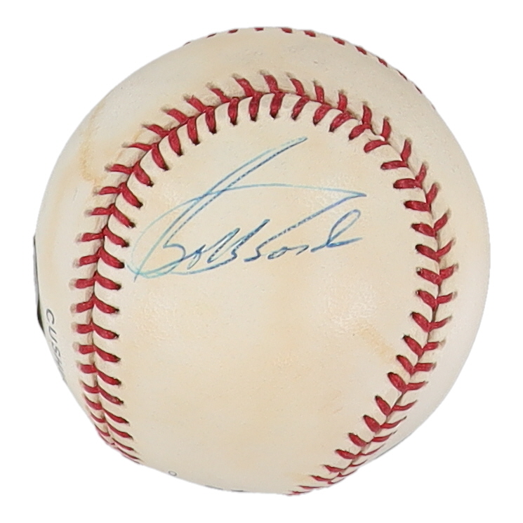 Barry Bonds & Bobby Bonds Signed ONL Baseball (Beckett) at PristineAuction.com Barry Bonds & Bobby Bonds Signed ONL Baseball (Beckett) at PristineAuction.com