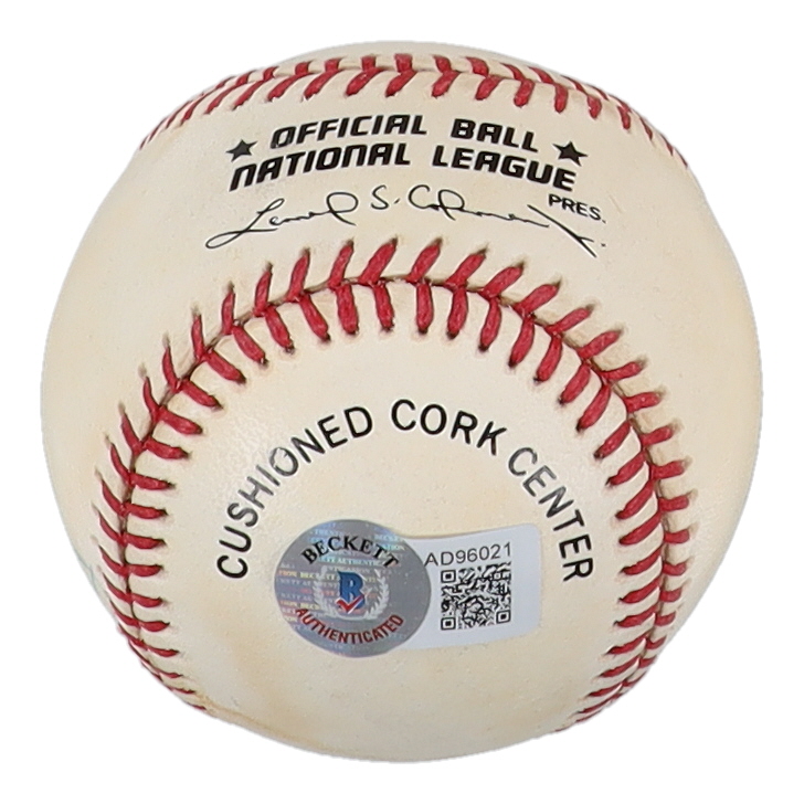 Barry Bonds & Bobby Bonds Signed ONL Baseball (Beckett) at PristineAuction.com Barry Bonds & Bobby Bonds Signed ONL Baseball (Beckett) at PristineAuction.com