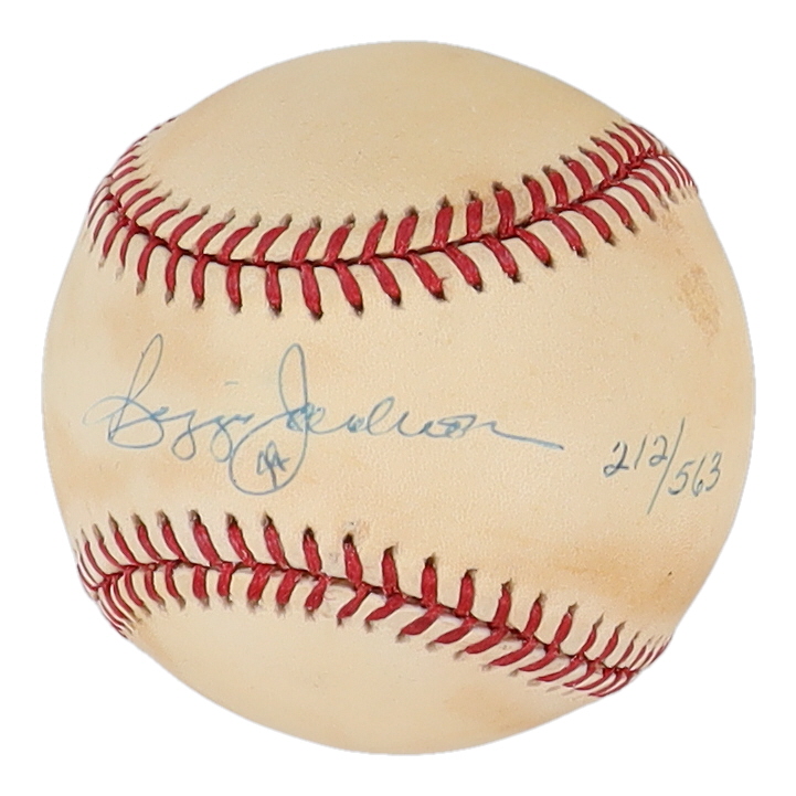 Reggie Jackson Signed 1978 World Series LE Baseball (Beckett) at PristineAuction.com Reggie Jackson Signed 1978 World Series LE Baseball (Beckett) at PristineAuction.com