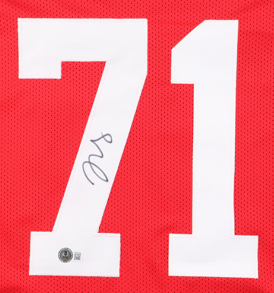 Trent Williams Signed Jersey (Beckett) at PristineAuction.com Trent Williams Signed Jersey (Beckett) at PristineAuction.com