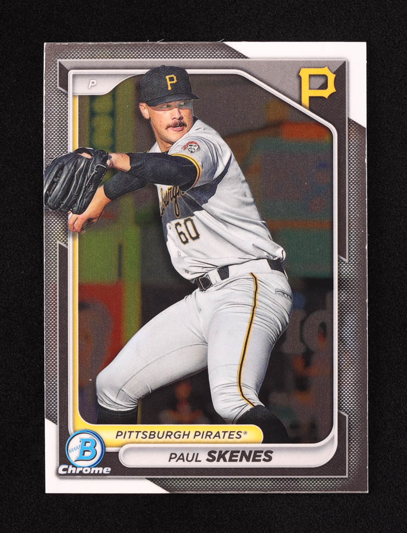 Paul Skenes 2024 Bowman Chrome Prospects #BCP125 RC at PristineAuction.com Paul Skenes 2024 Bowman Chrome Prospects #BCP125 RC at PristineAuction.com