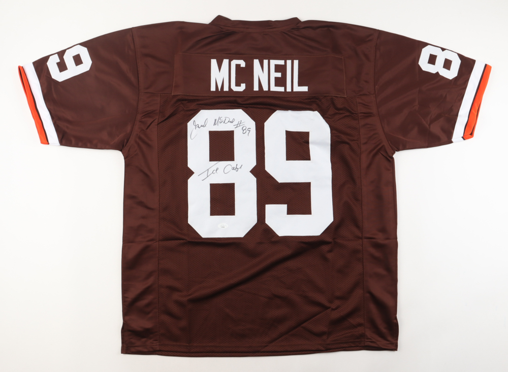 Gerald McNeil Signed Jersey Inscribed "Ice Cube" (JSA) at PristineAuction.com Gerald McNeil Signed Jersey Inscribed "Ice Cube" (JSA) at PristineAuction.com