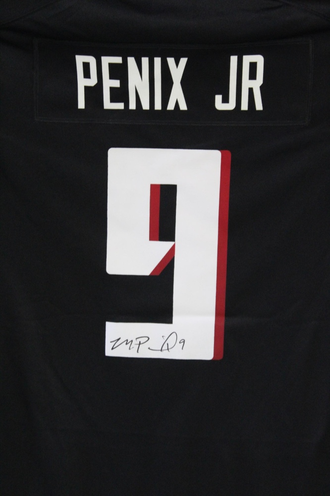 Michael Penix Jr. Signed Falcons Nike Jersey (Beckett) at PristineAuction.com Michael Penix Jr. Signed Falcons Nike Jersey (Beckett) at PristineAuction.com
