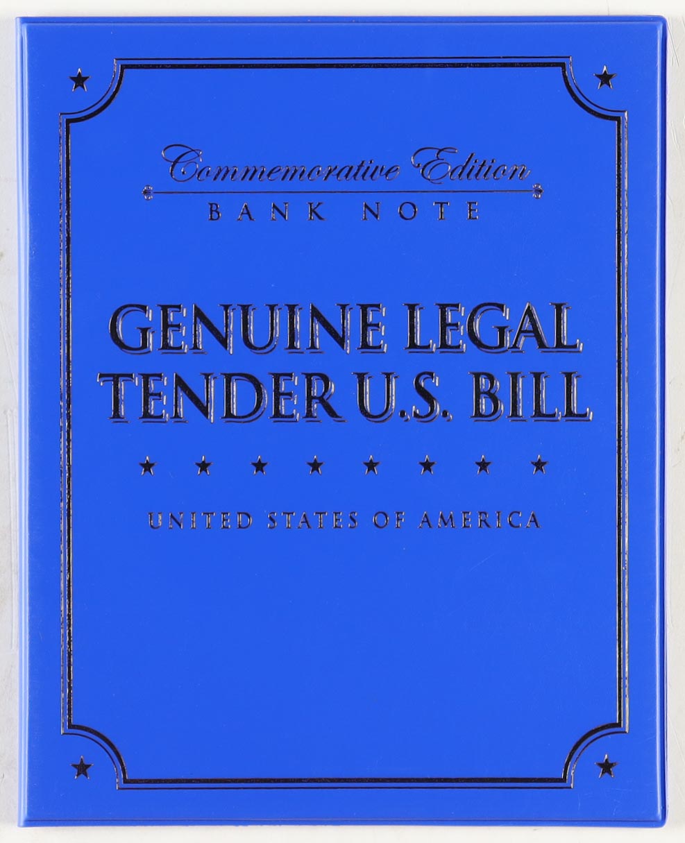 Donald Trump Genuine Legal Tender Colorized U.S. $2.00 Two Dollar Bill ...
