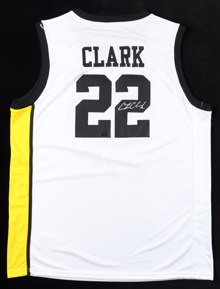 Caitlin Clark Signed Hawkeyes Jersey With 2024 Final Four Patch & Original Panini Box (Panini) at PristineAuction.com Caitlin Clark Signed Hawkeyes Jersey With 2024 Final Four Patch & Original Panini Box (Panini) at PristineAuction.com