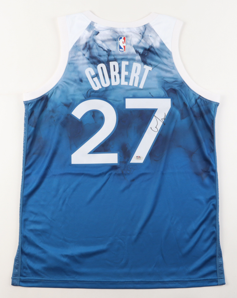 Rudy Gobert Signed Jersey (PSA) at PristineAuction.com Rudy Gobert Signed Jersey (PSA) at PristineAuction.com
