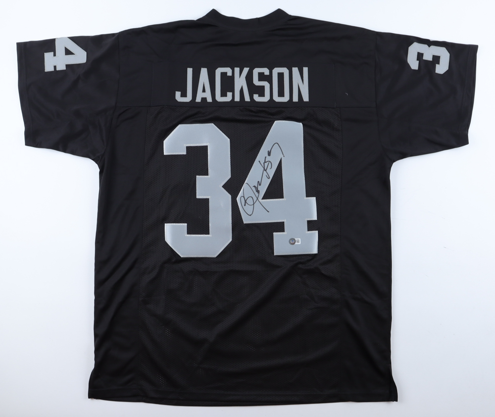 Bo Jackson Signed Jersey (Beckett) at PristineAuction.com Bo Jackson Signed Jersey (Beckett) at PristineAuction.com