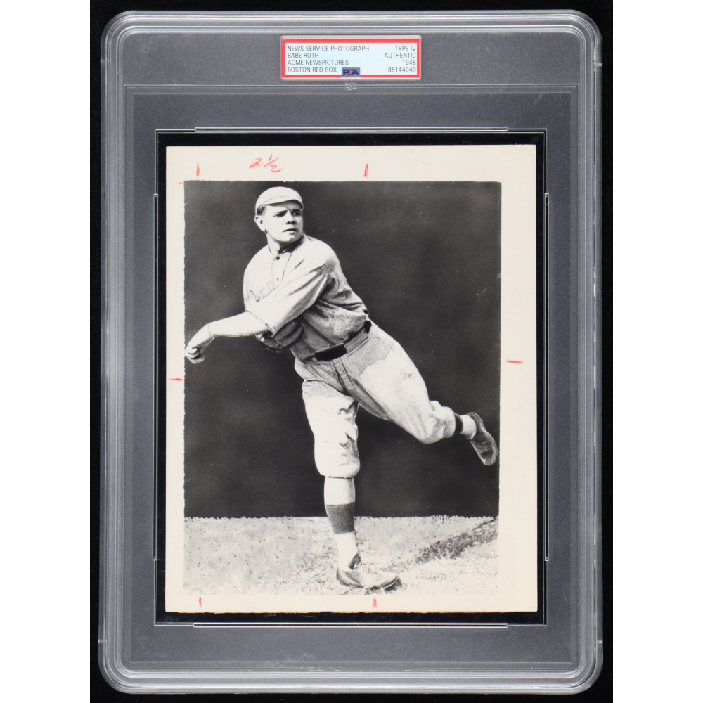 1948 Babe Ruth Red Sox 